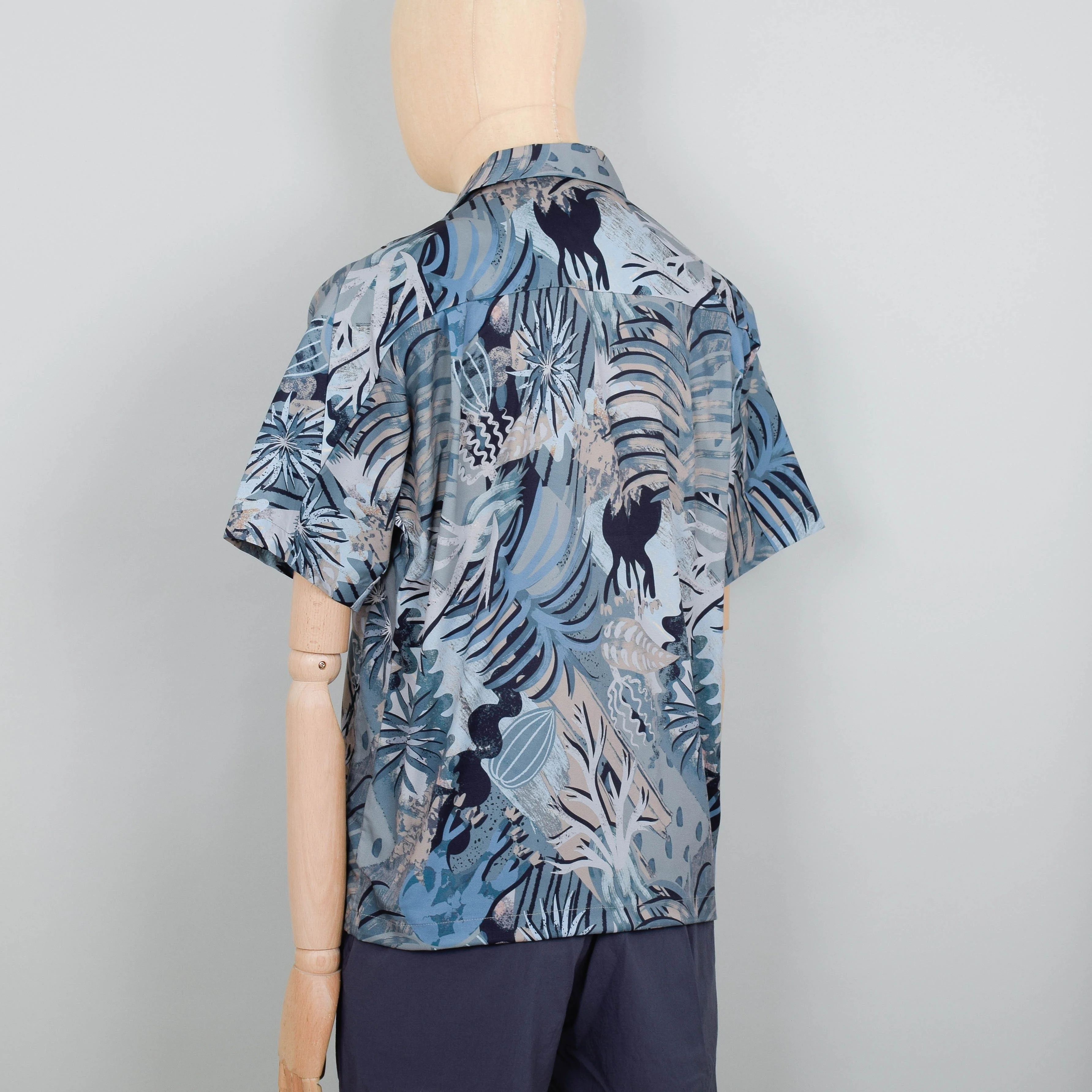 Snow Peak Printed Quick Dry Shirt - Khaki - Image 3