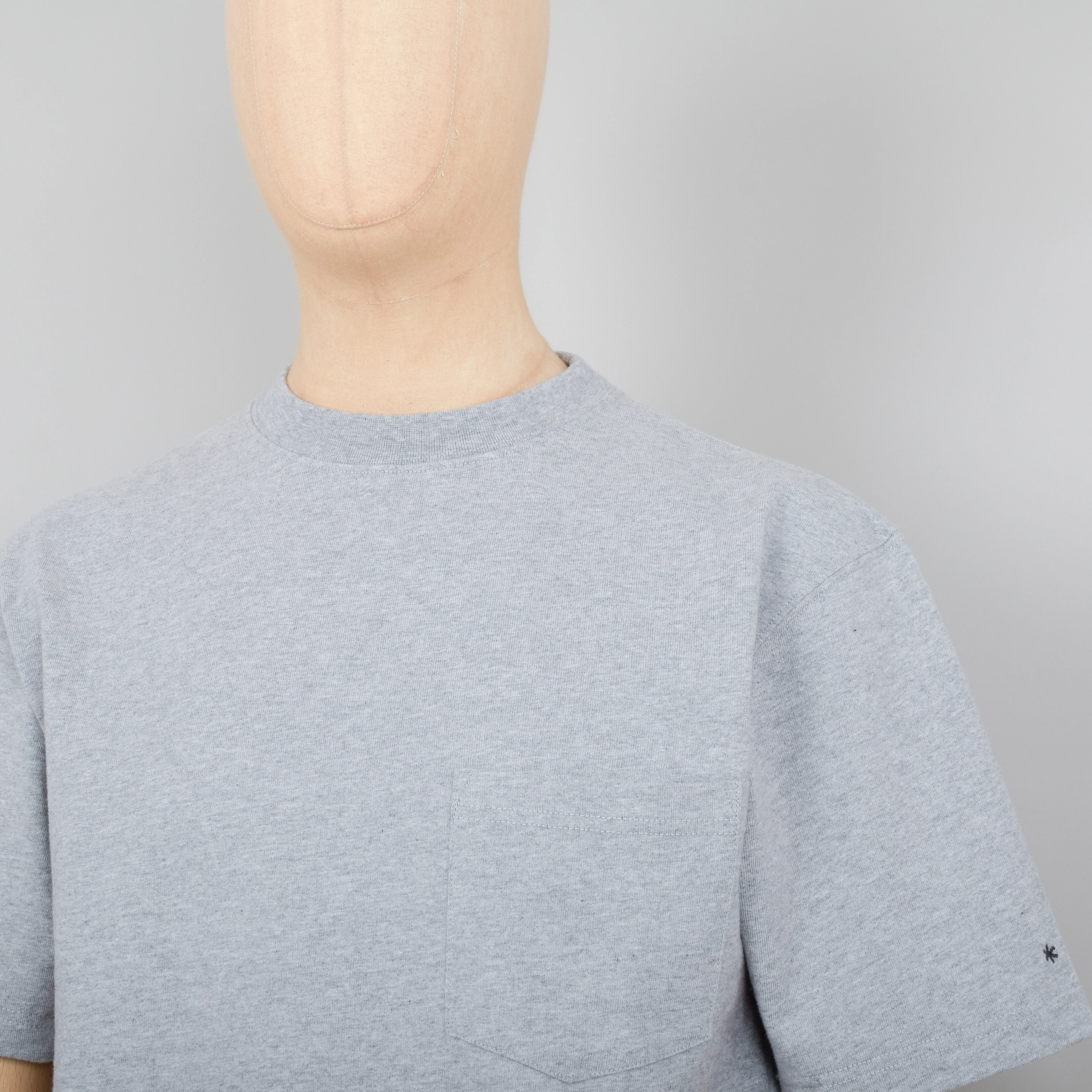 Snow Peak Recycled Cotton Heavy T Shirt - Grey - Image 2