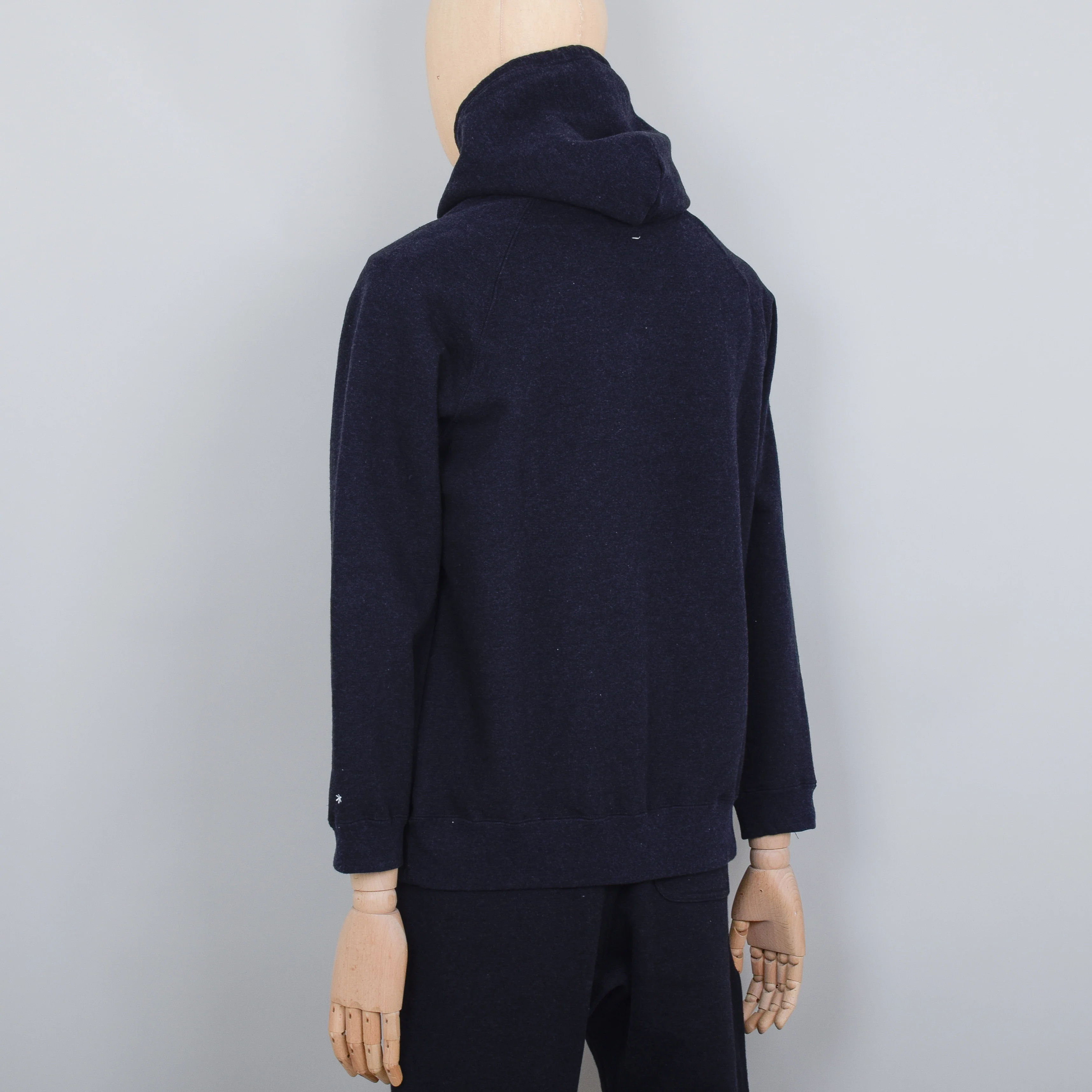 Snow Peak Recycled Cotton Pullover Hoodie - Black - Image 3