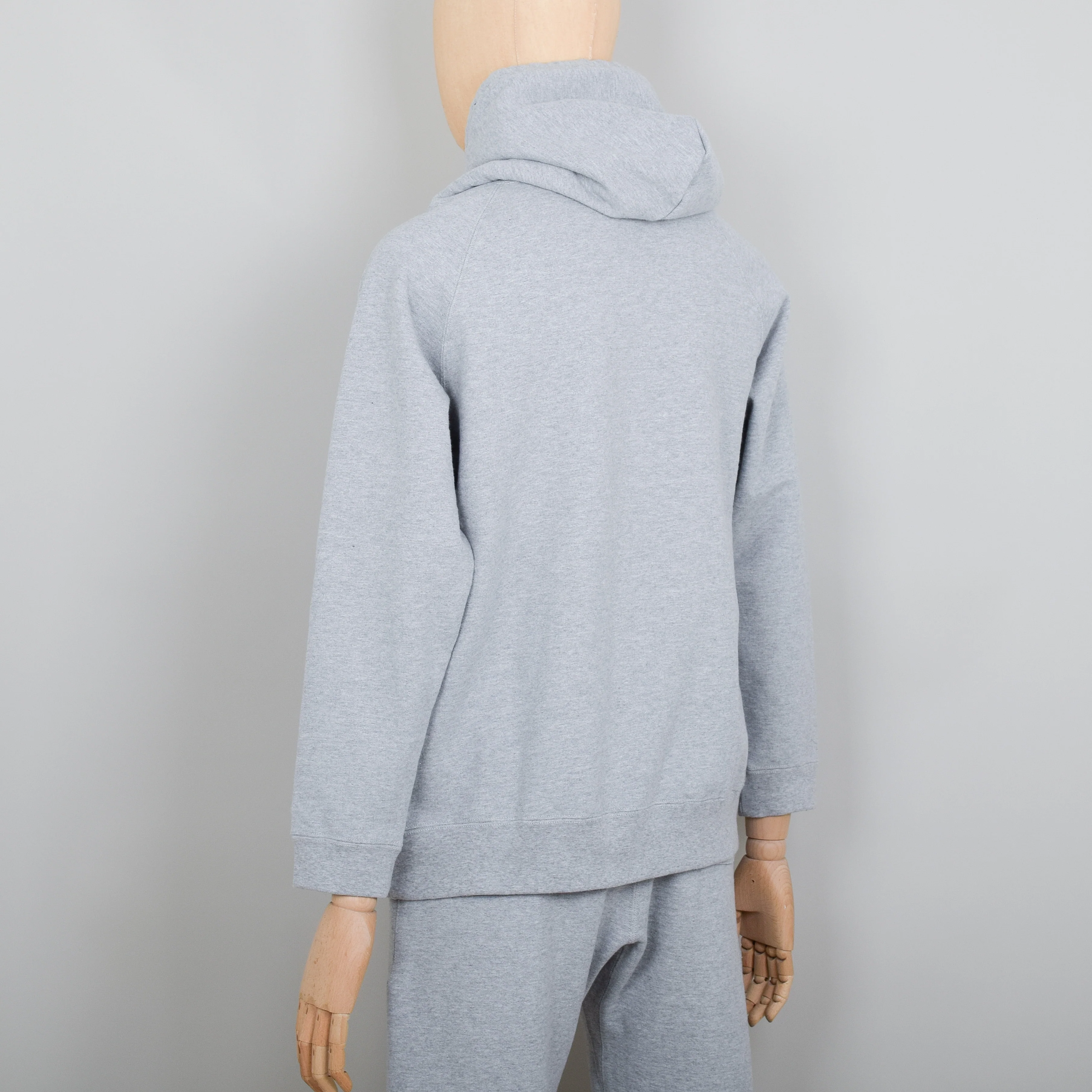 Snow Peak Recycled Cotton Pullover Hoodie - Grey - Image 3