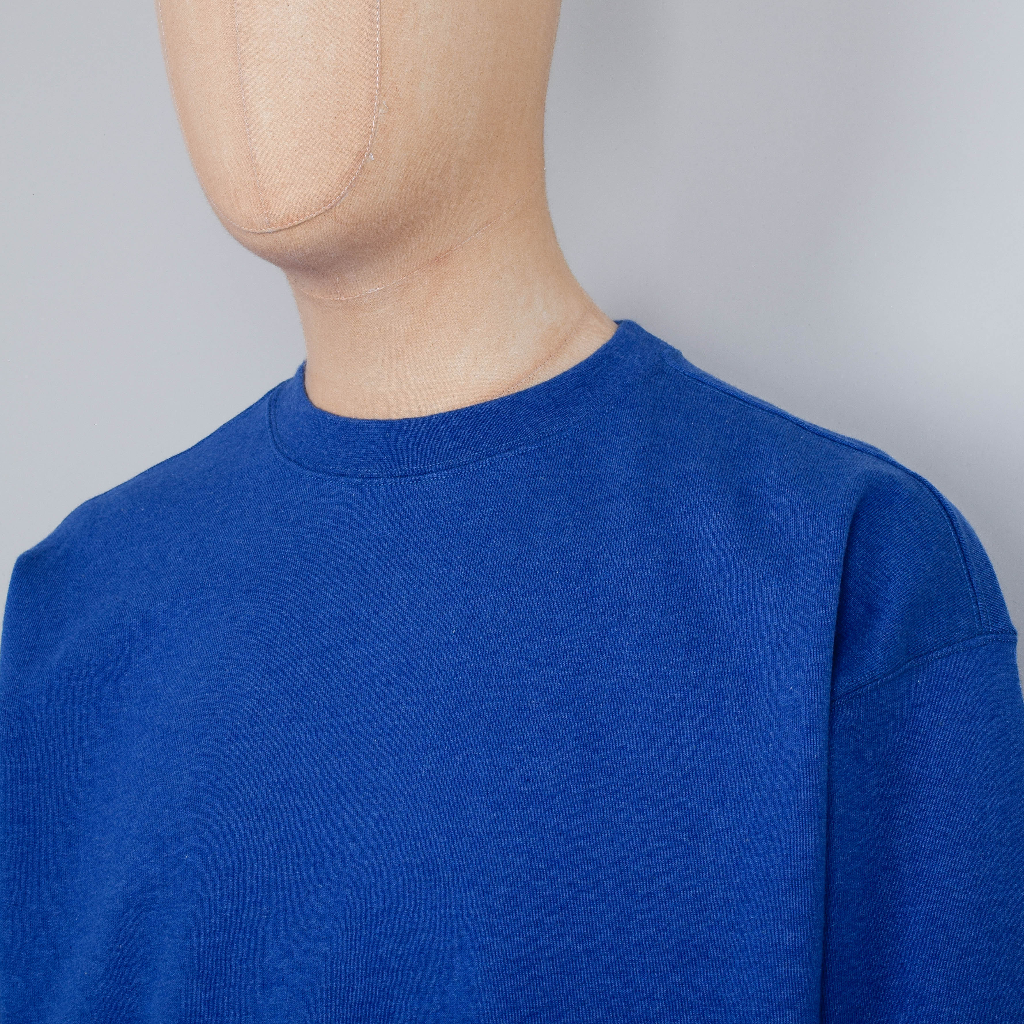 Snow Peak Recycled Cotton Sweat Crewneck - Blue - Image 2