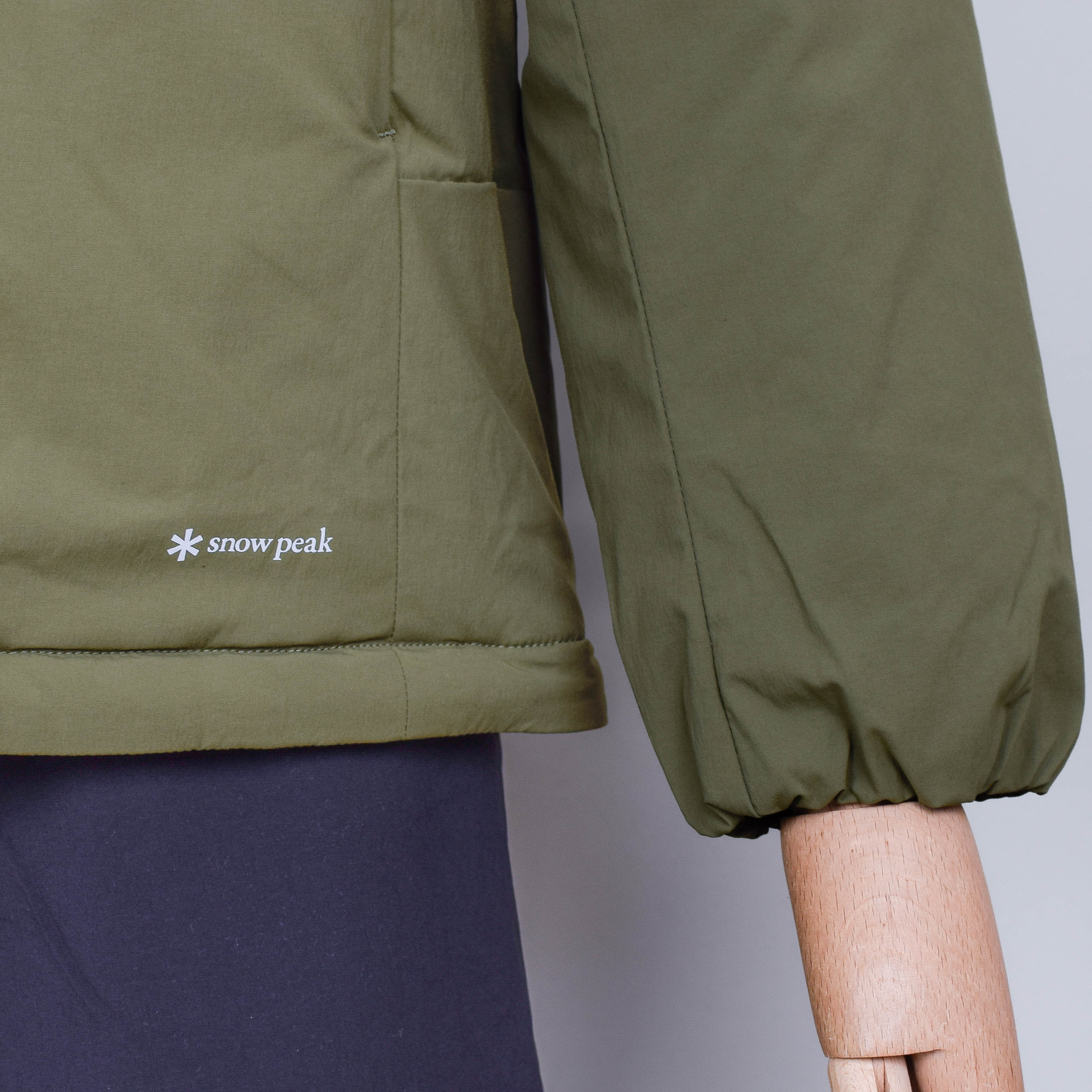 Snow Peak Standard Padded Jacket - Olive - Image 3