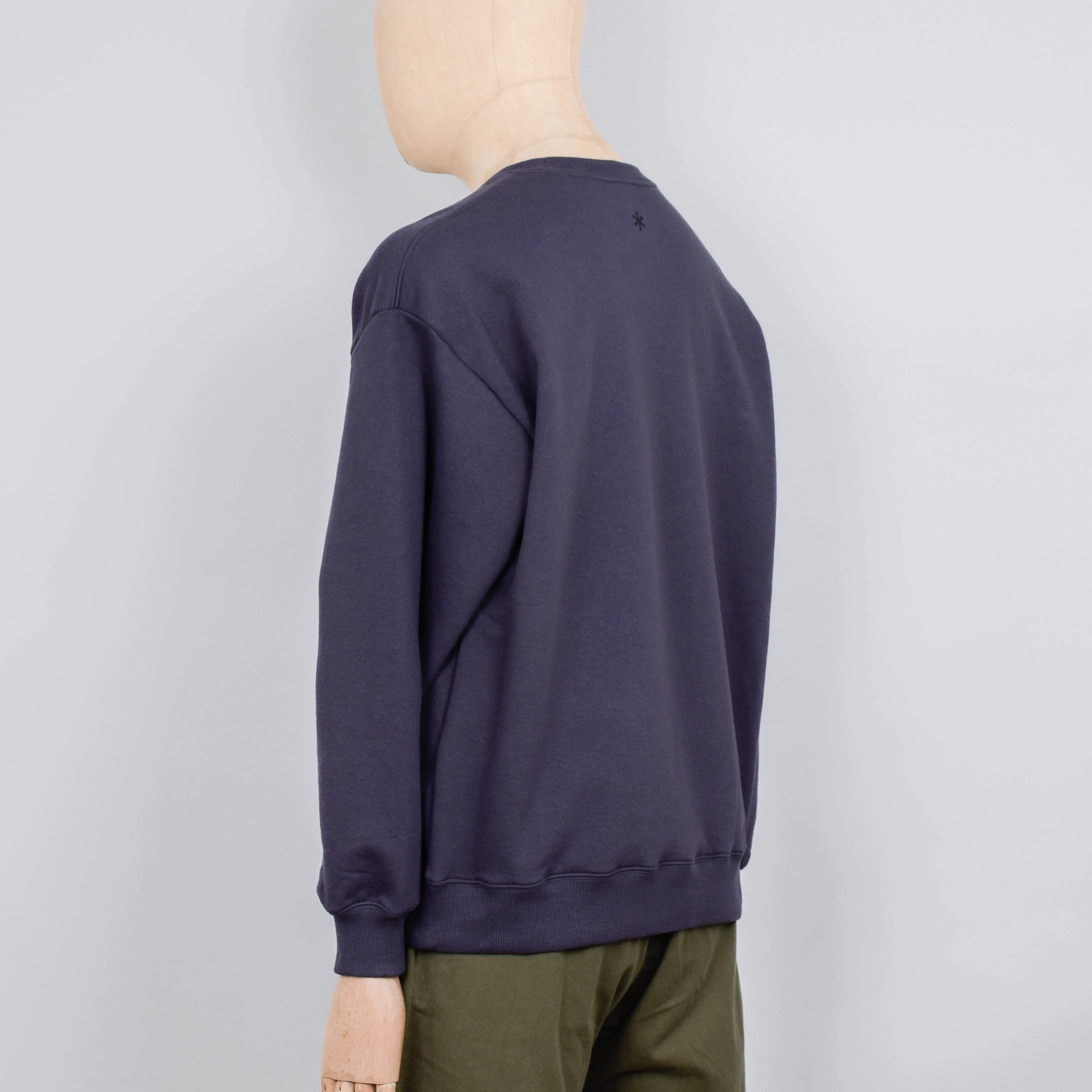 Snow Peak Standard Square Logo Pullover - Charcoal - Image 3