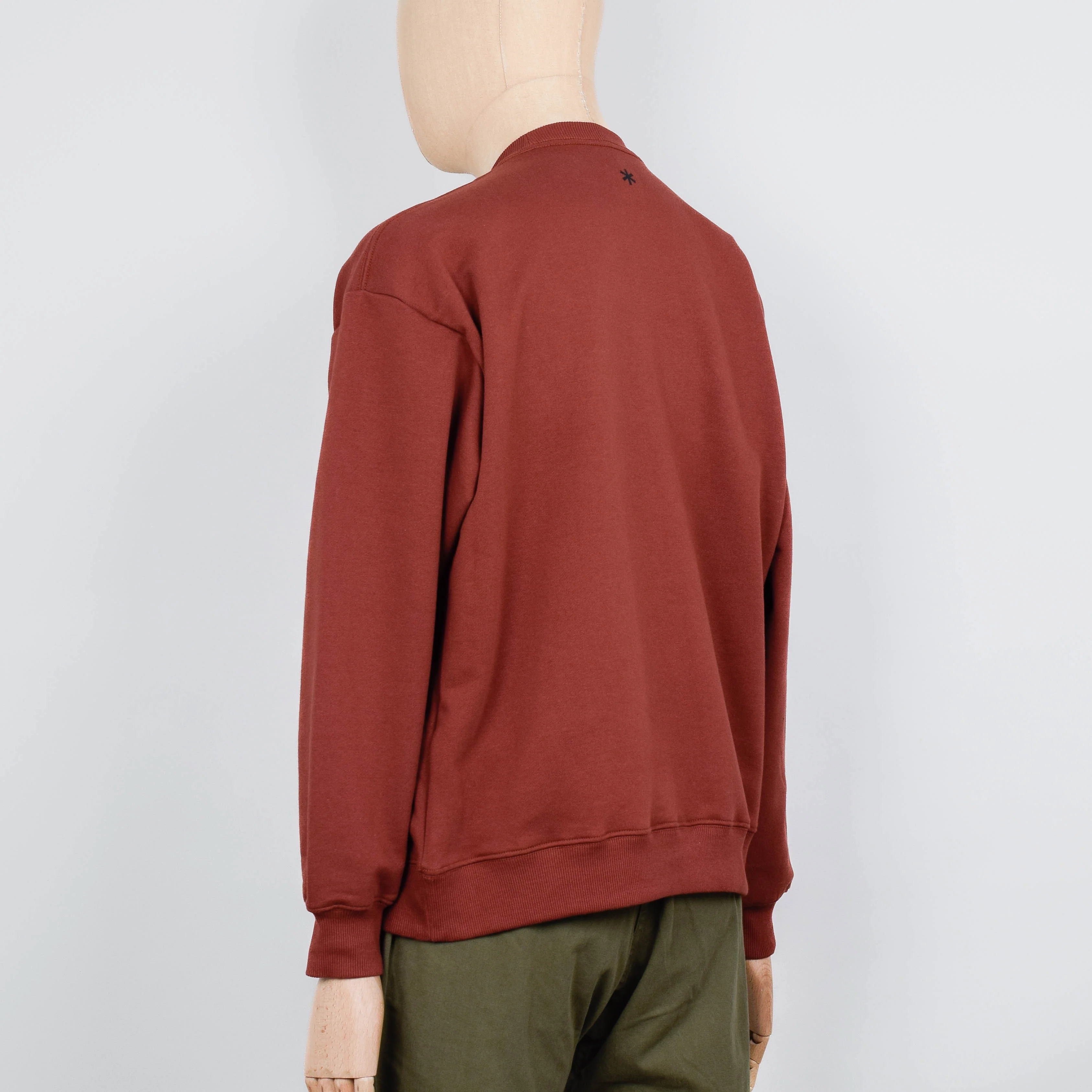 Snow Peak Standard Square Logo Pullover - Light Brown - Image 3