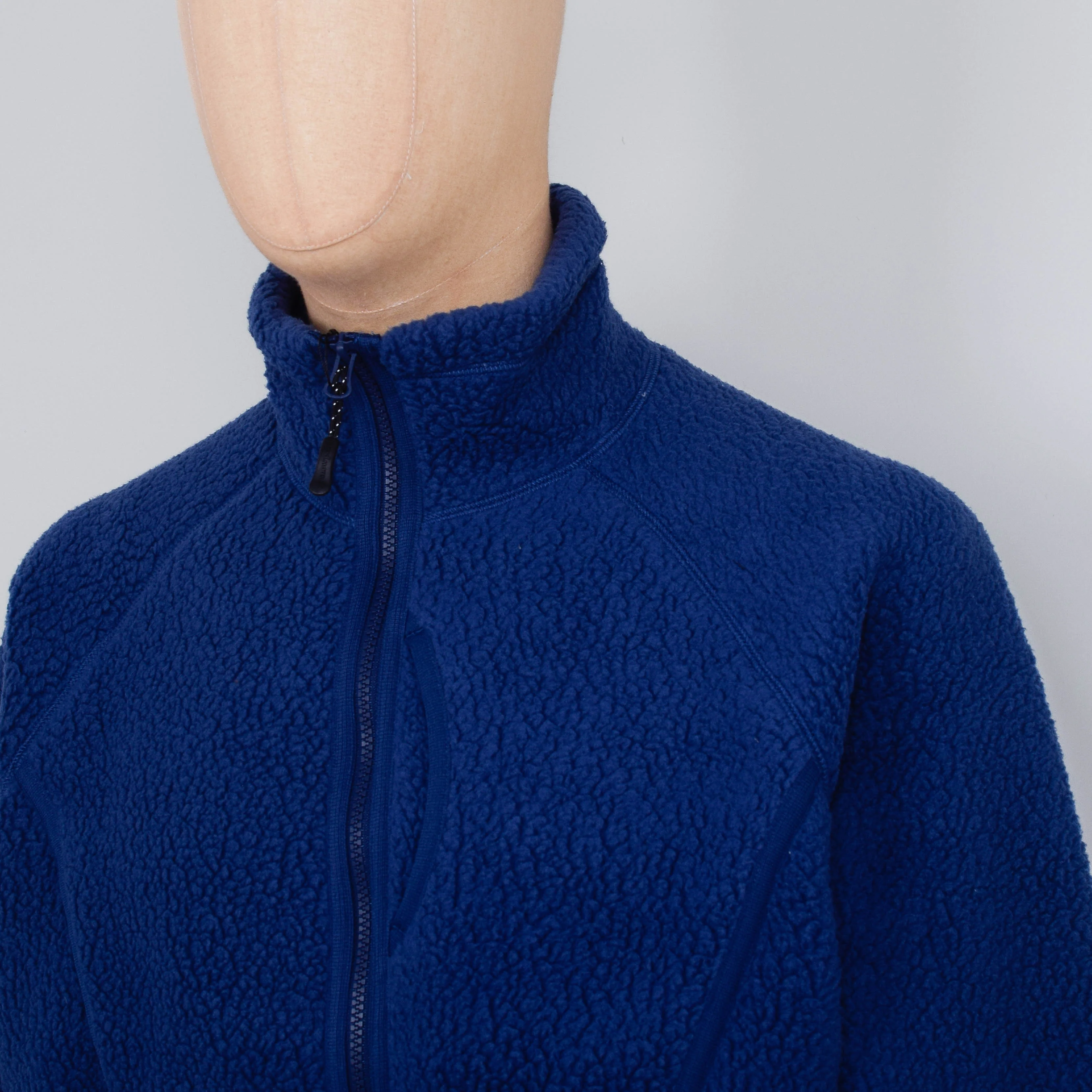 Snow Peak Thermal Boa Fleece Jacket - Blue - Image 2