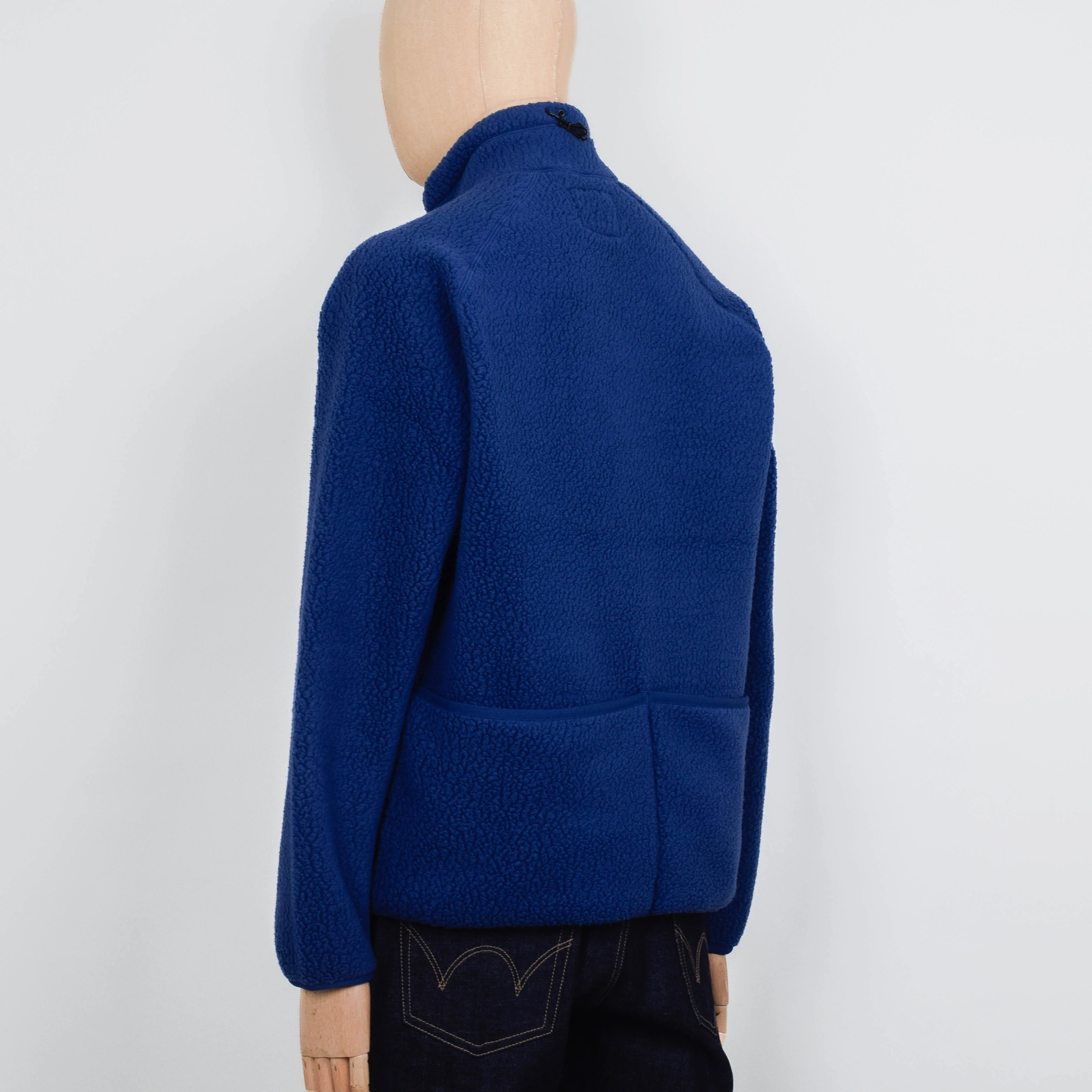 Snow Peak Thermal Boa Fleece Jacket - Blue - Image 3