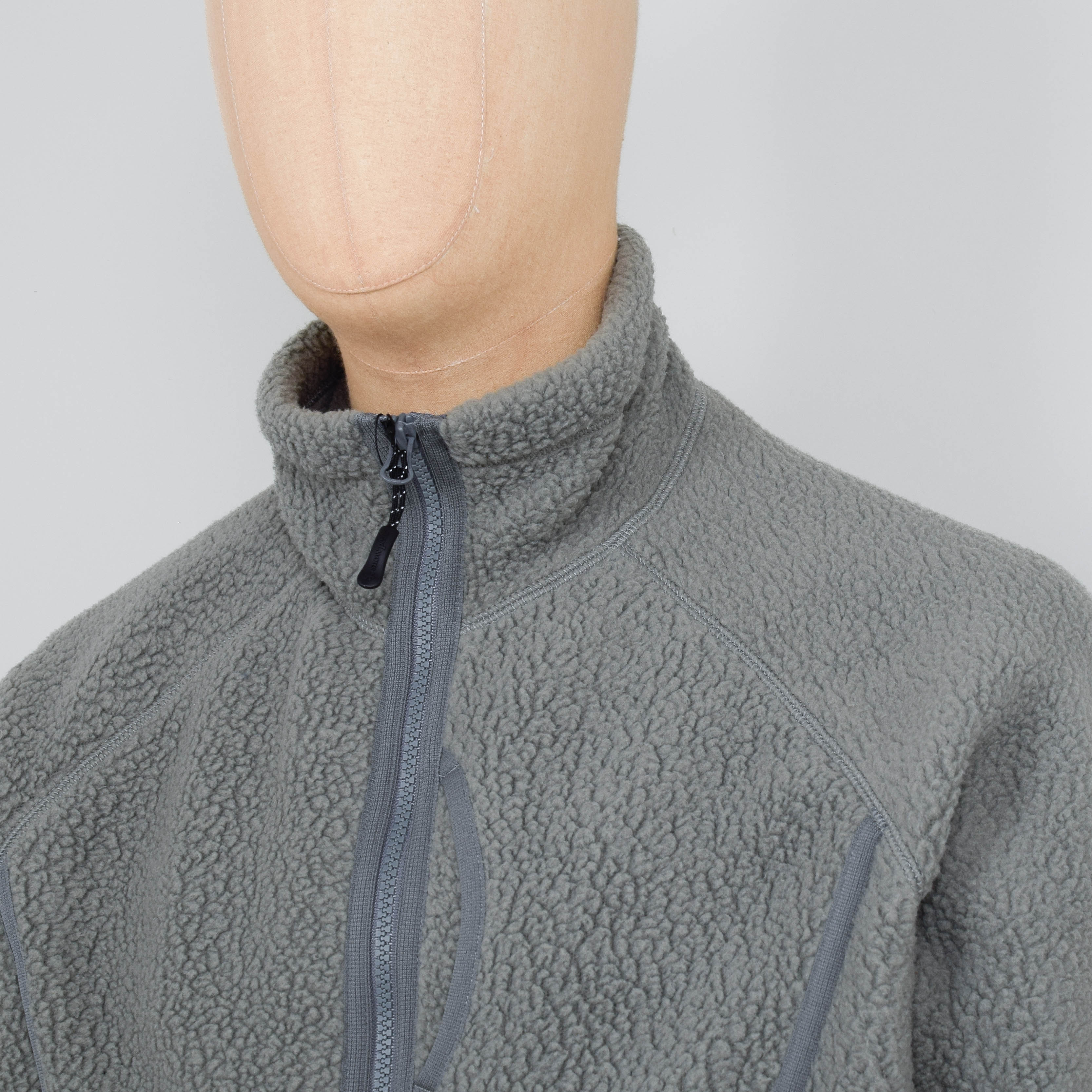 Snow Peak Thermal Boa Fleece Jacket - Grey - Image 2