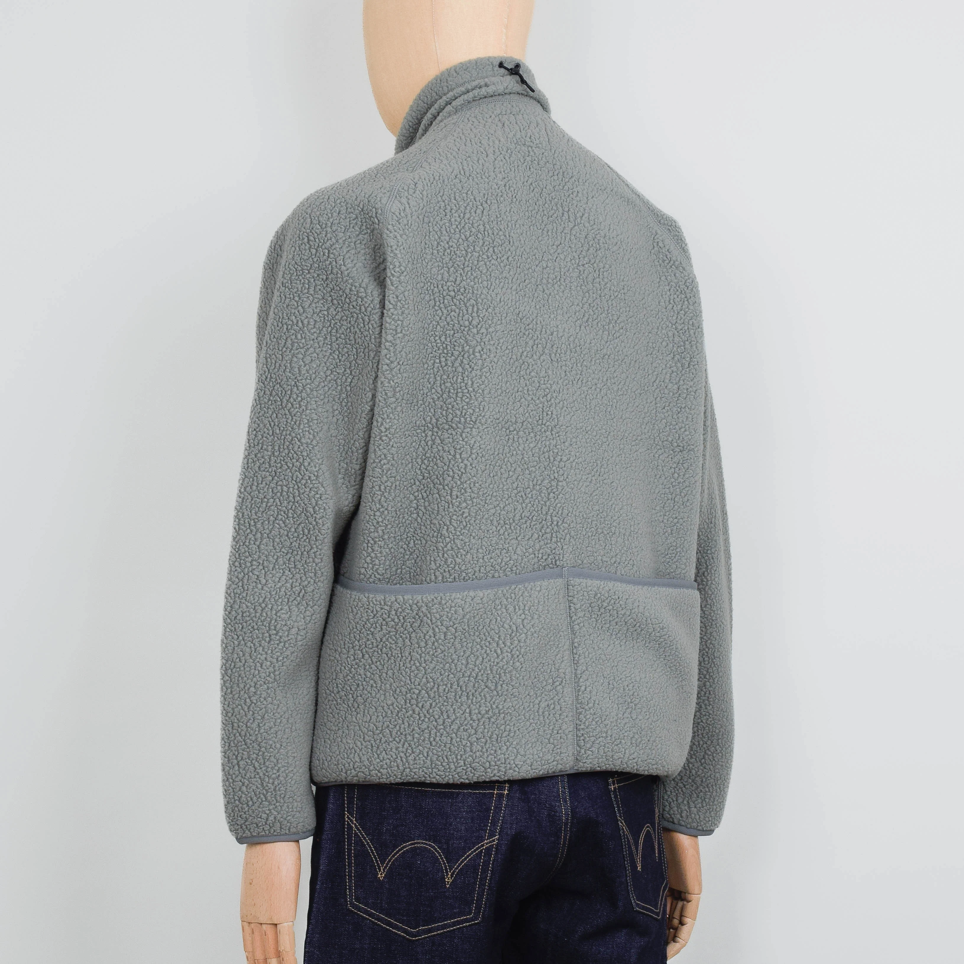 Snow Peak Thermal Boa Fleece Jacket - Grey - Image 3