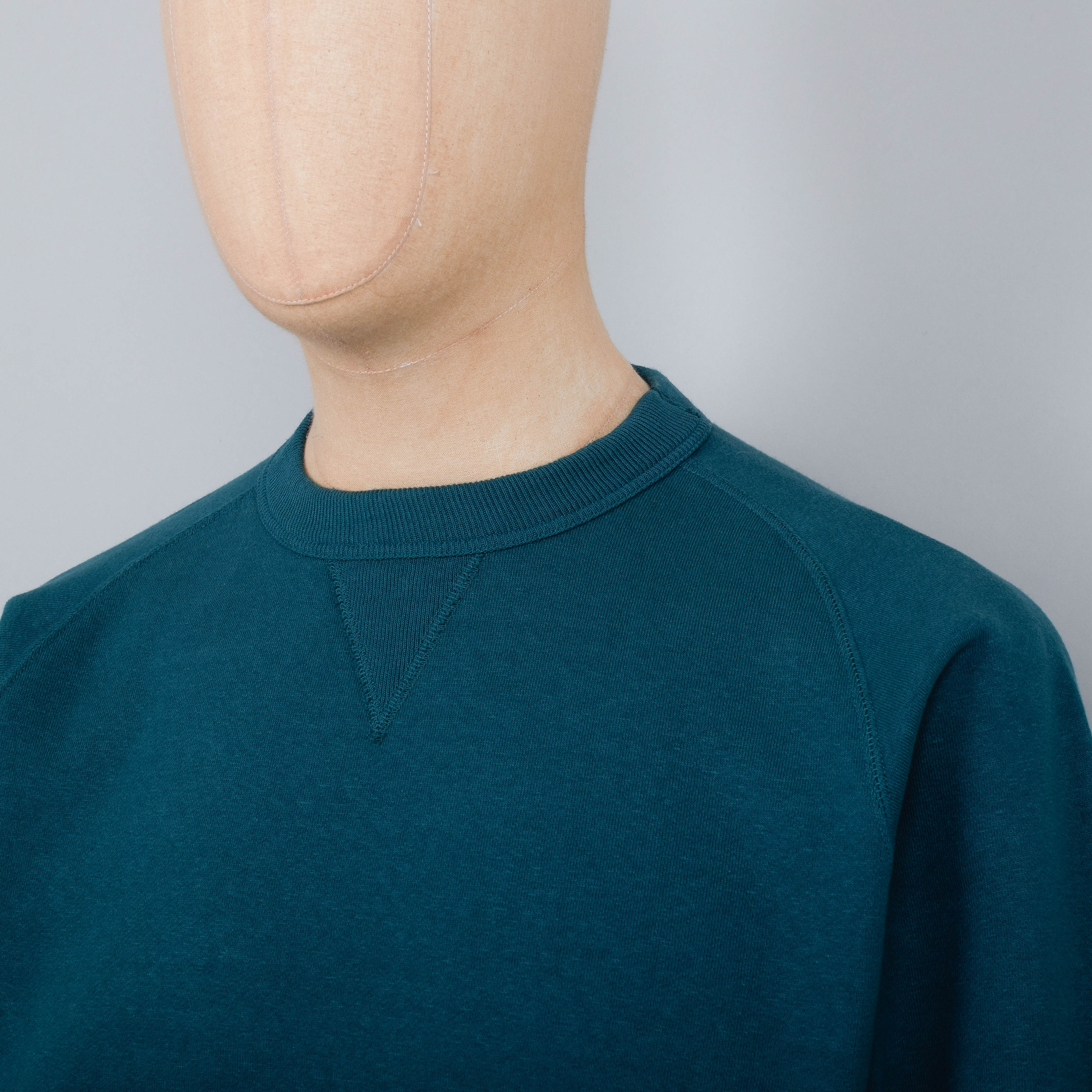 Sunray Sportswear Puamana Raglan Crew Neck Sweatshirt - Atlantic Deep - Image 2