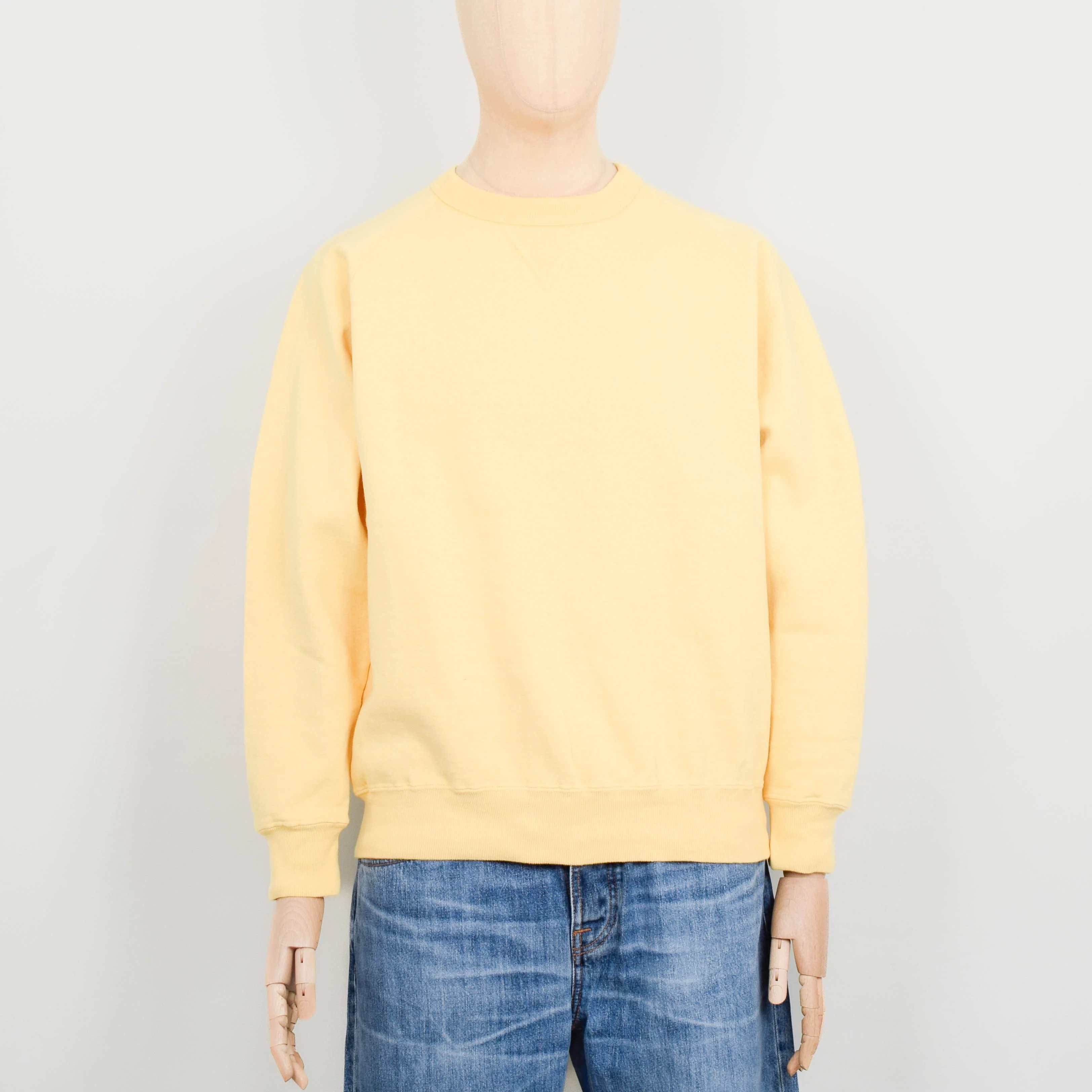 Sunray Sportswear Puamana Raglan Crew Neck Sweatshirt - Cornsilk