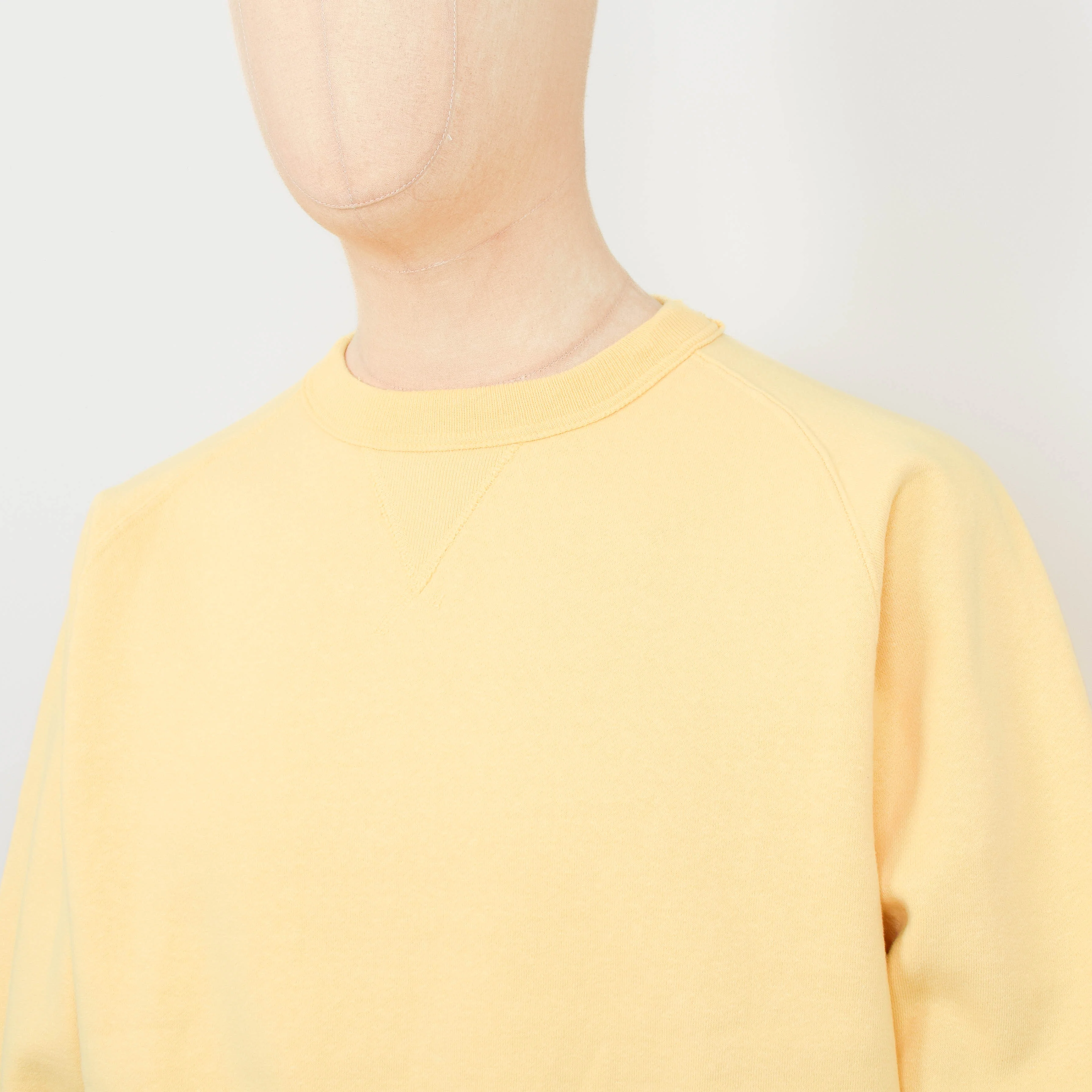 Sunray Sportswear Puamana Raglan Crew Neck Sweatshirt - Cornsilk - Image 2