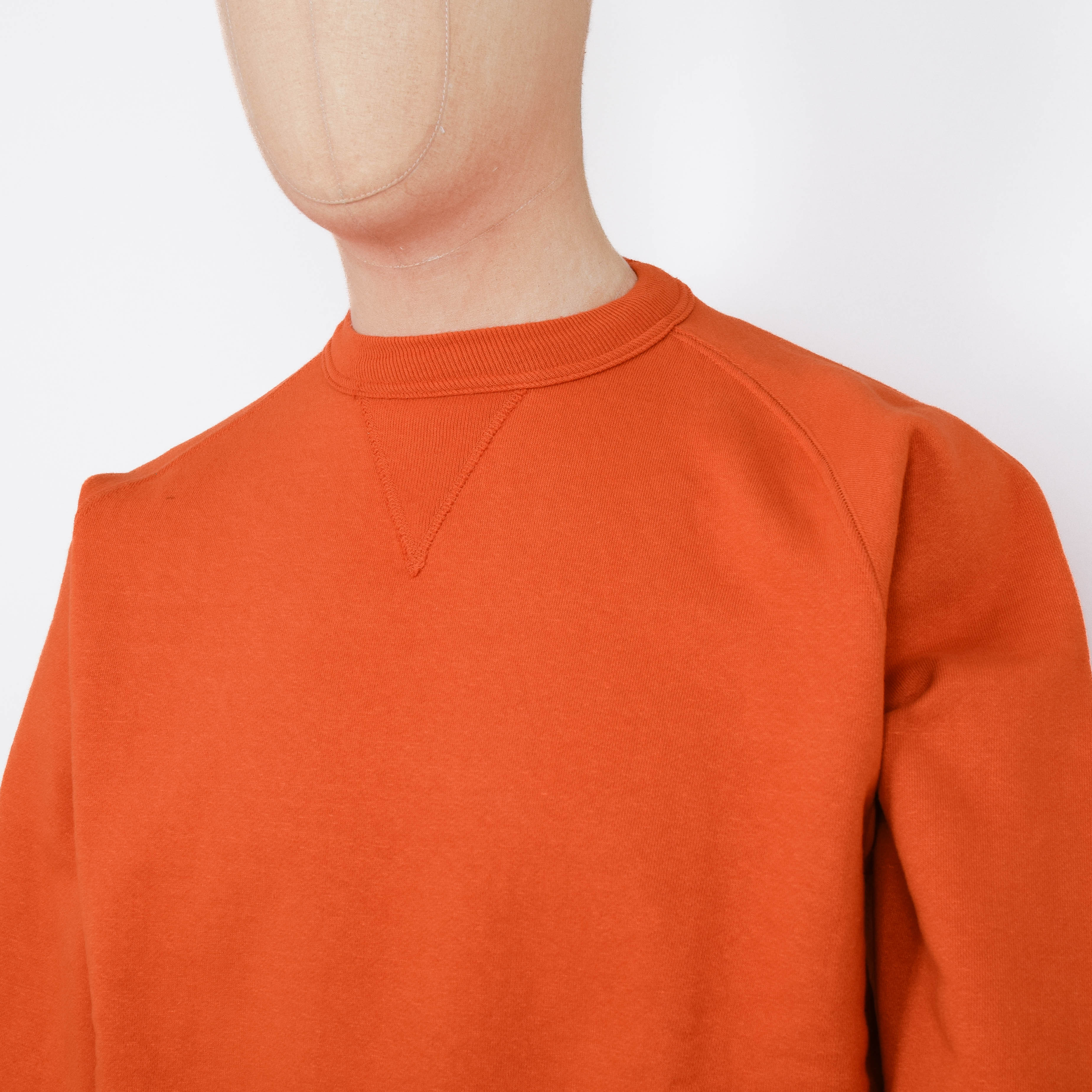 Sunray Sportswear Puamana Raglan Crew Neck Sweatshirt - Gold flame - Image 2