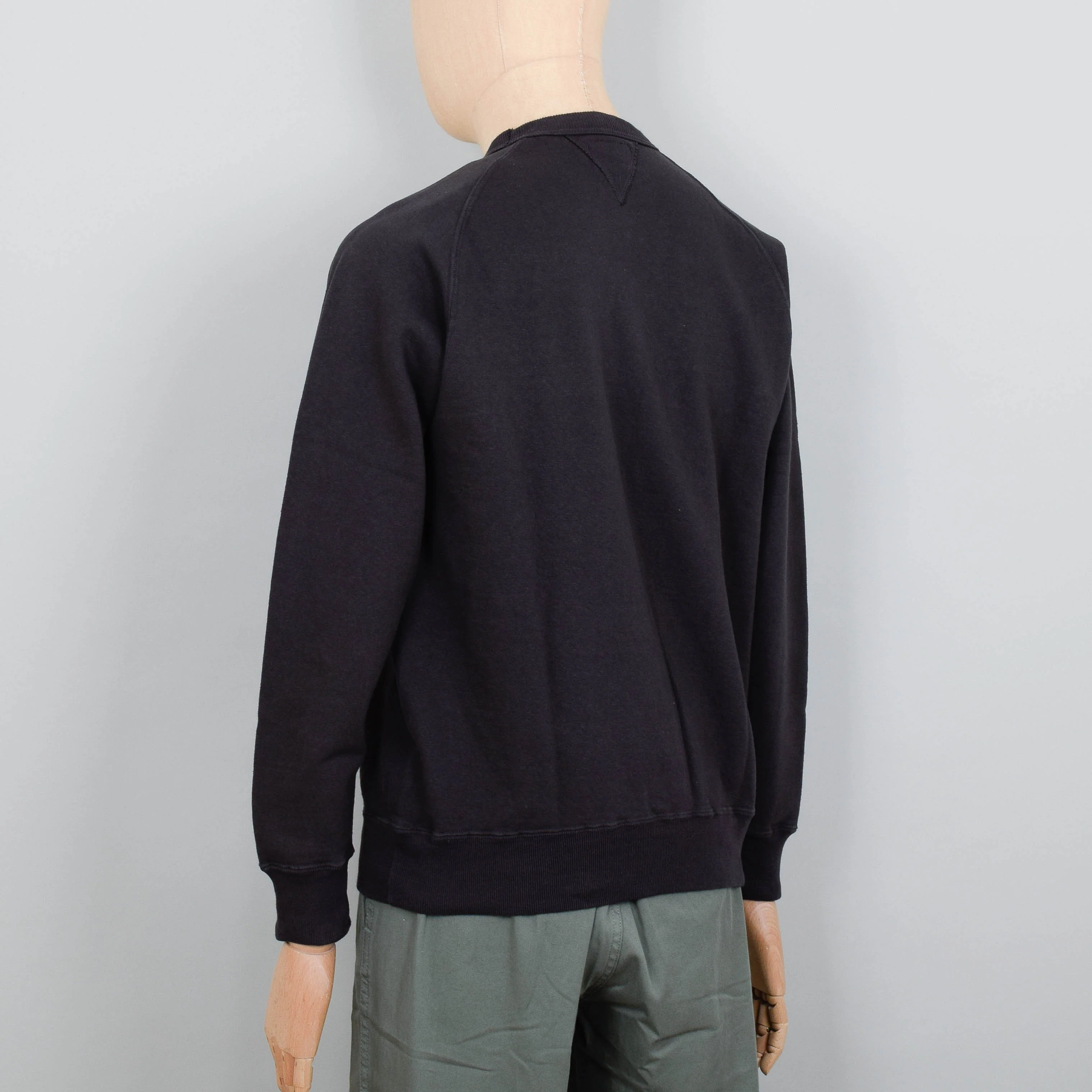 Sunray Sportswear Puamana Raglan Crew Neck Sweatshirt - Kokoshuko Black - Image 3