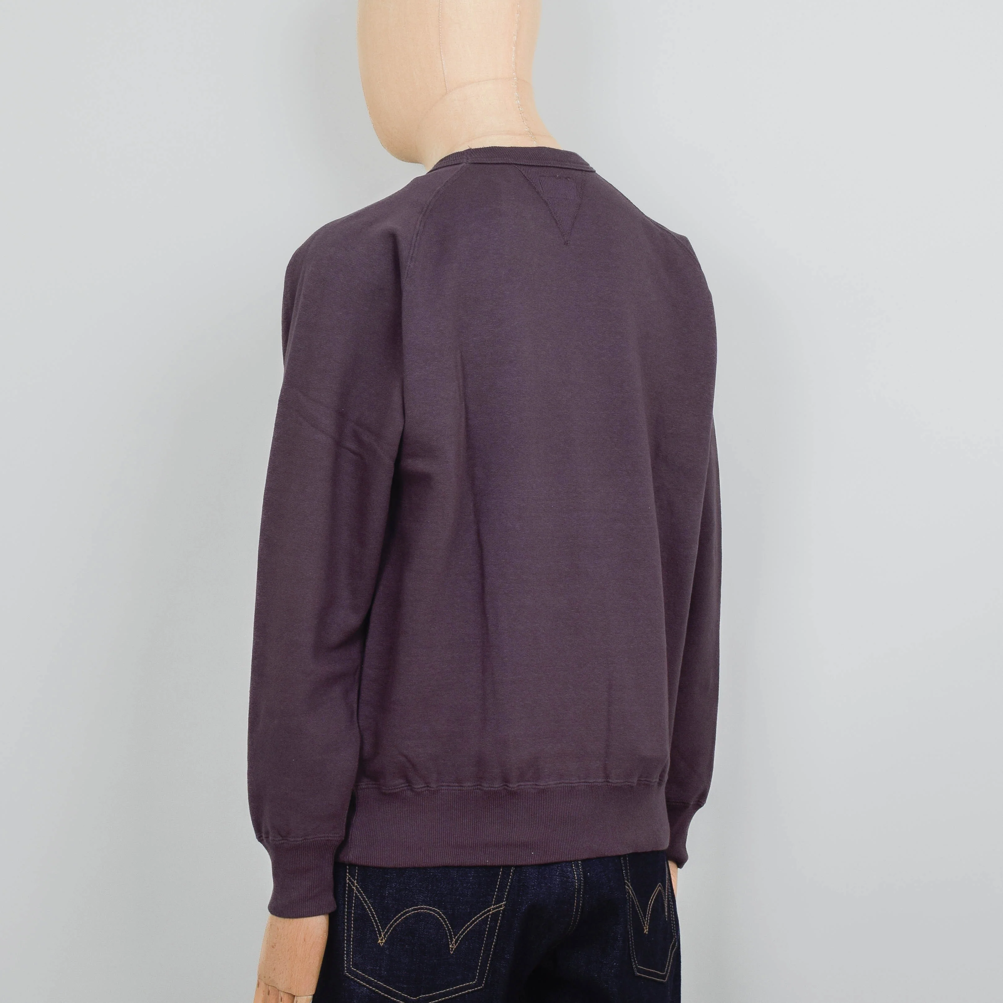 Sunray Sportswear Puamana Raglan Crew Neck Sweatshirt - Raisin - Image 3