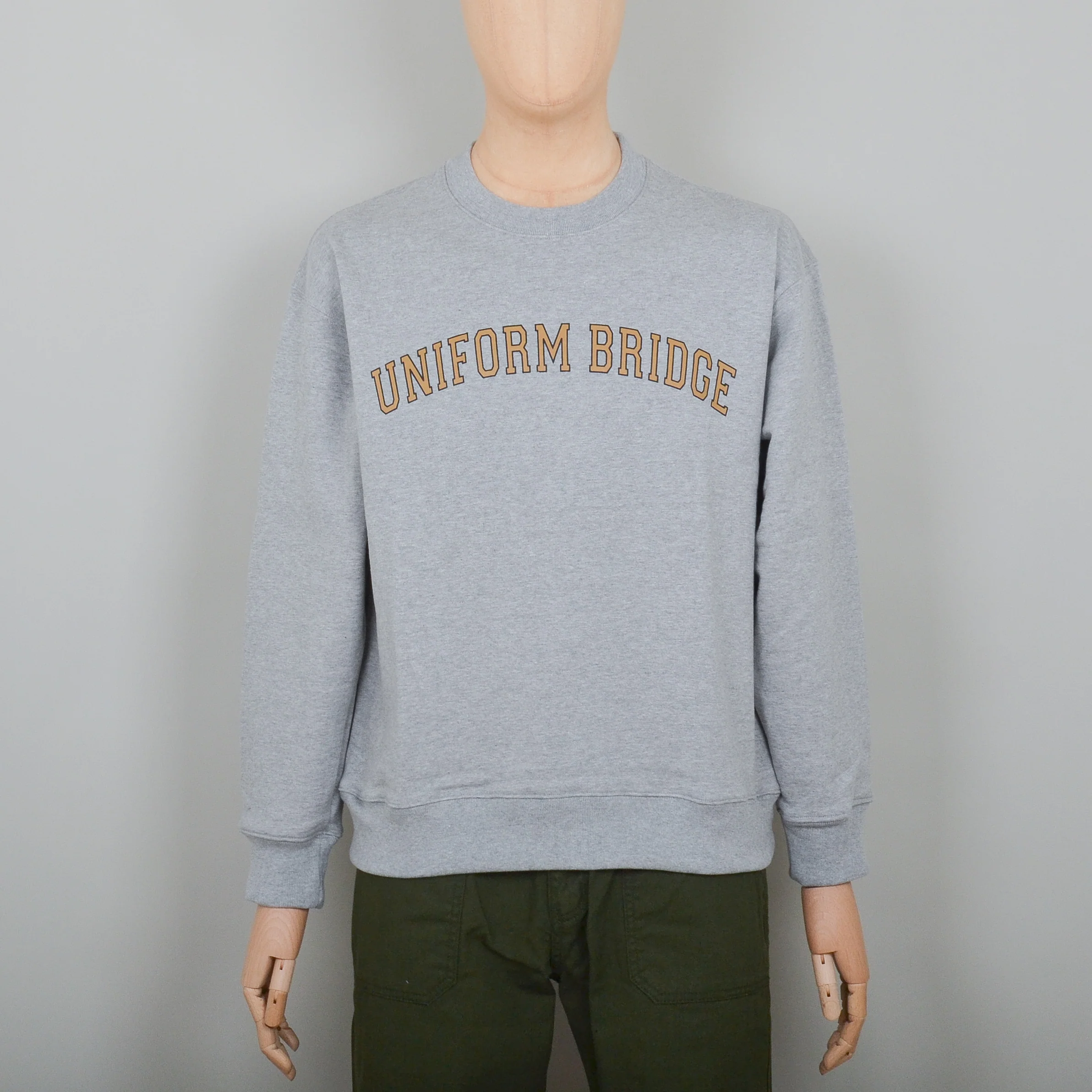 Uniform Bridge Arch Logo Sweatshirt - Grey
