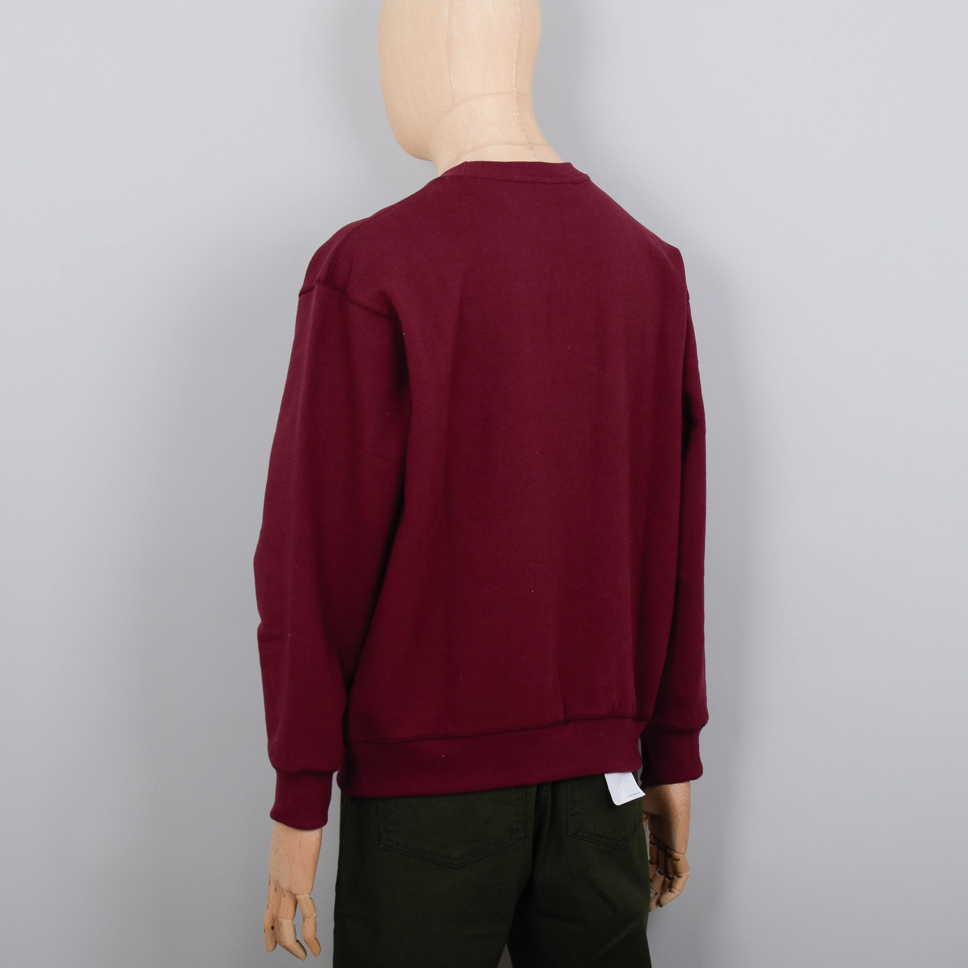 Uniform Bridge Athletic Dept Sweatshirt - Burgundy - Image 3