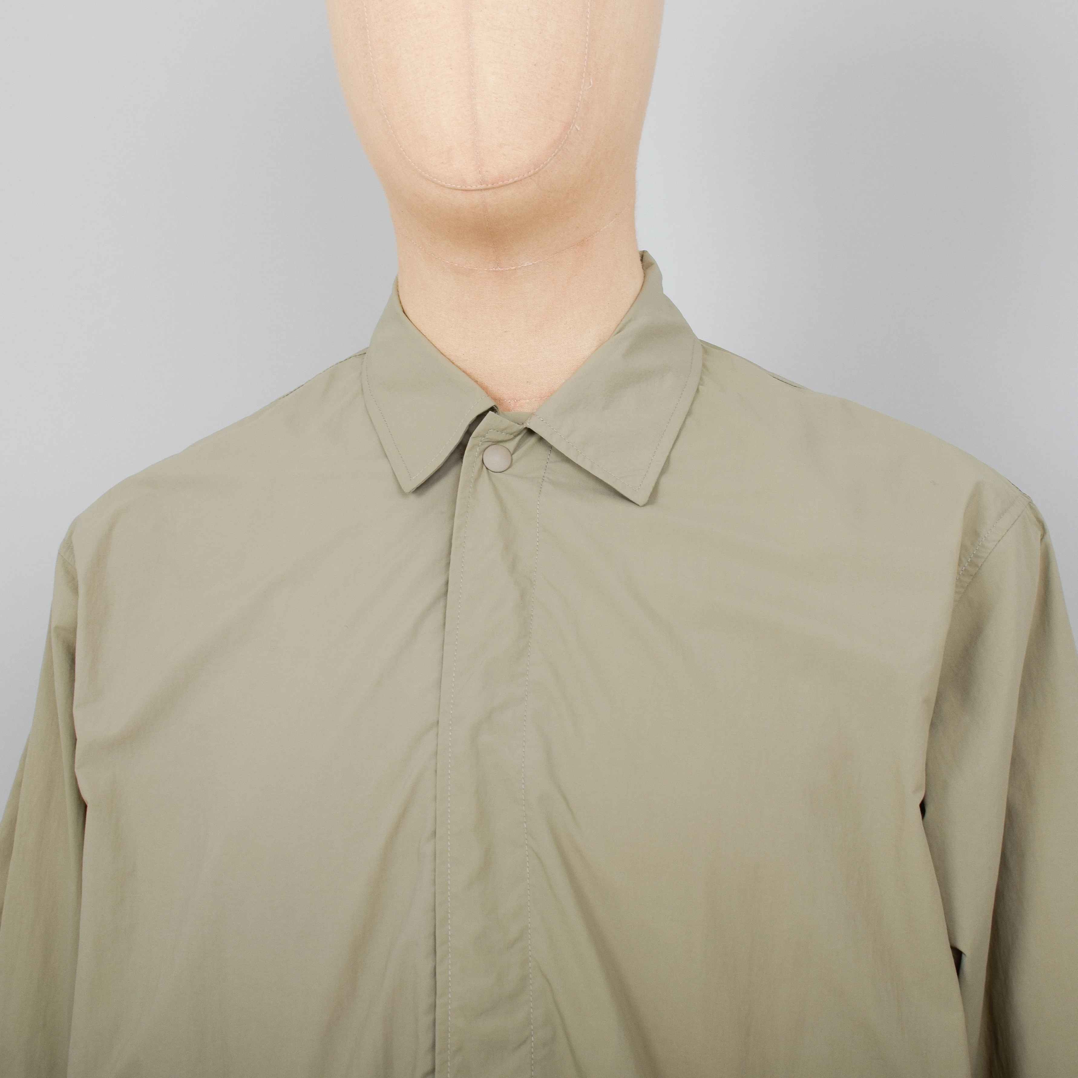 Uniform Bridge Fishtail Shirt - Beige - Image 2
