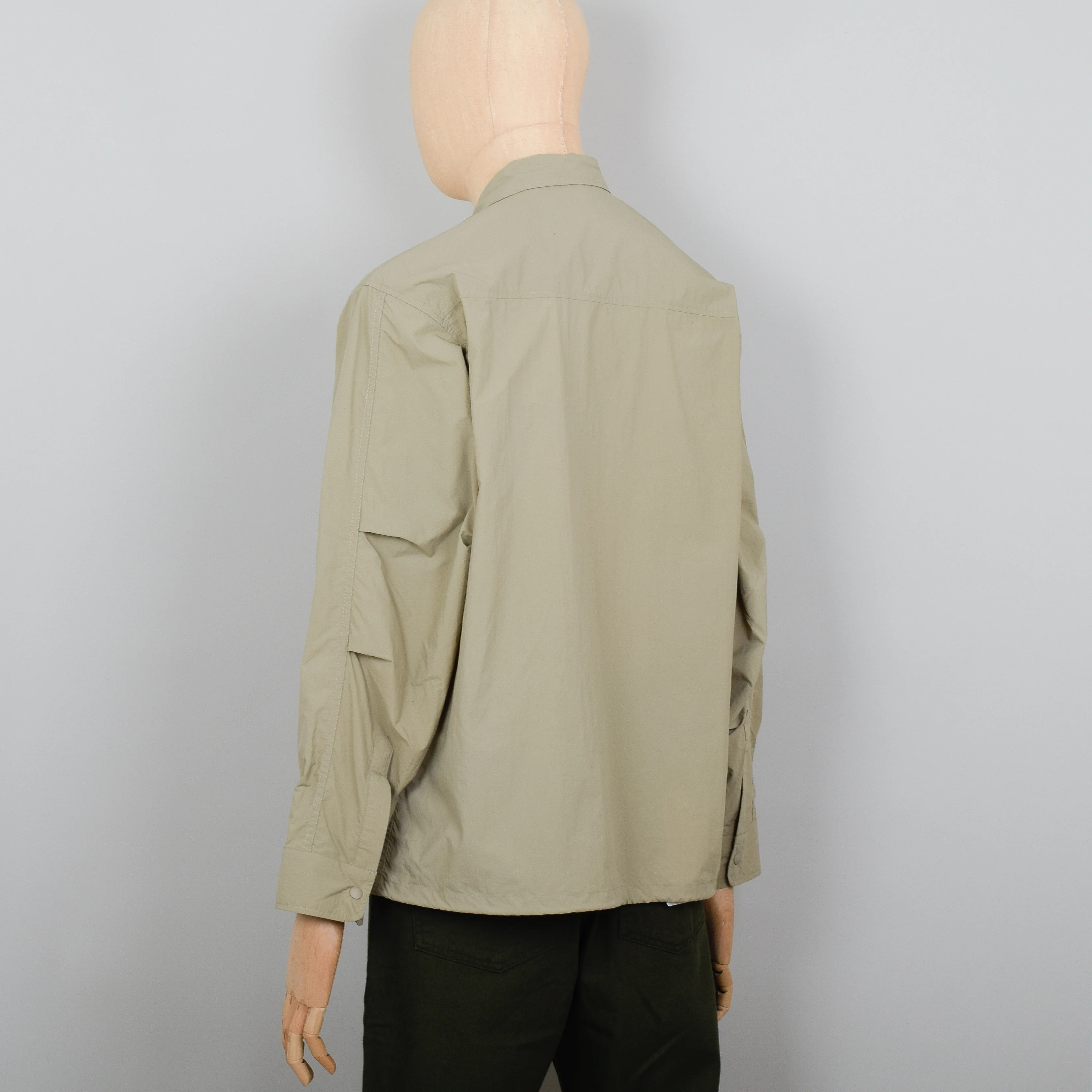Uniform Bridge Fishtail Shirt - Beige - Image 3