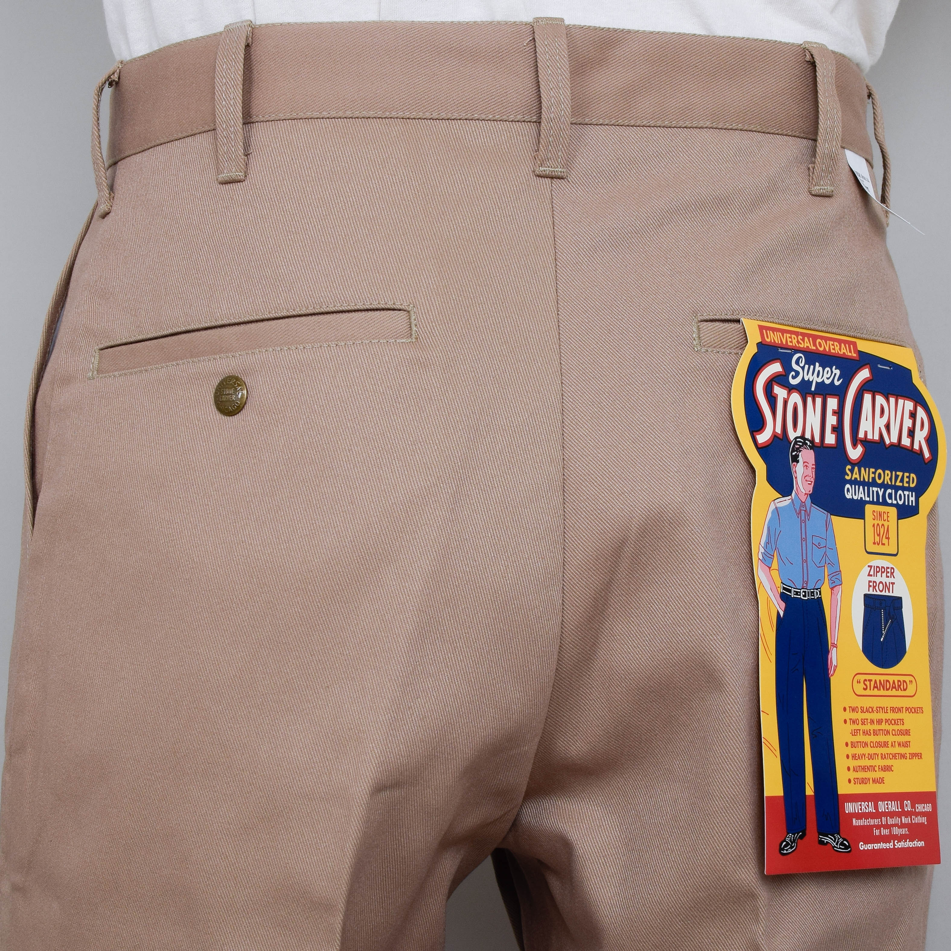 Universal Overall HT-01 Standard Trouser - Beige - Image 3