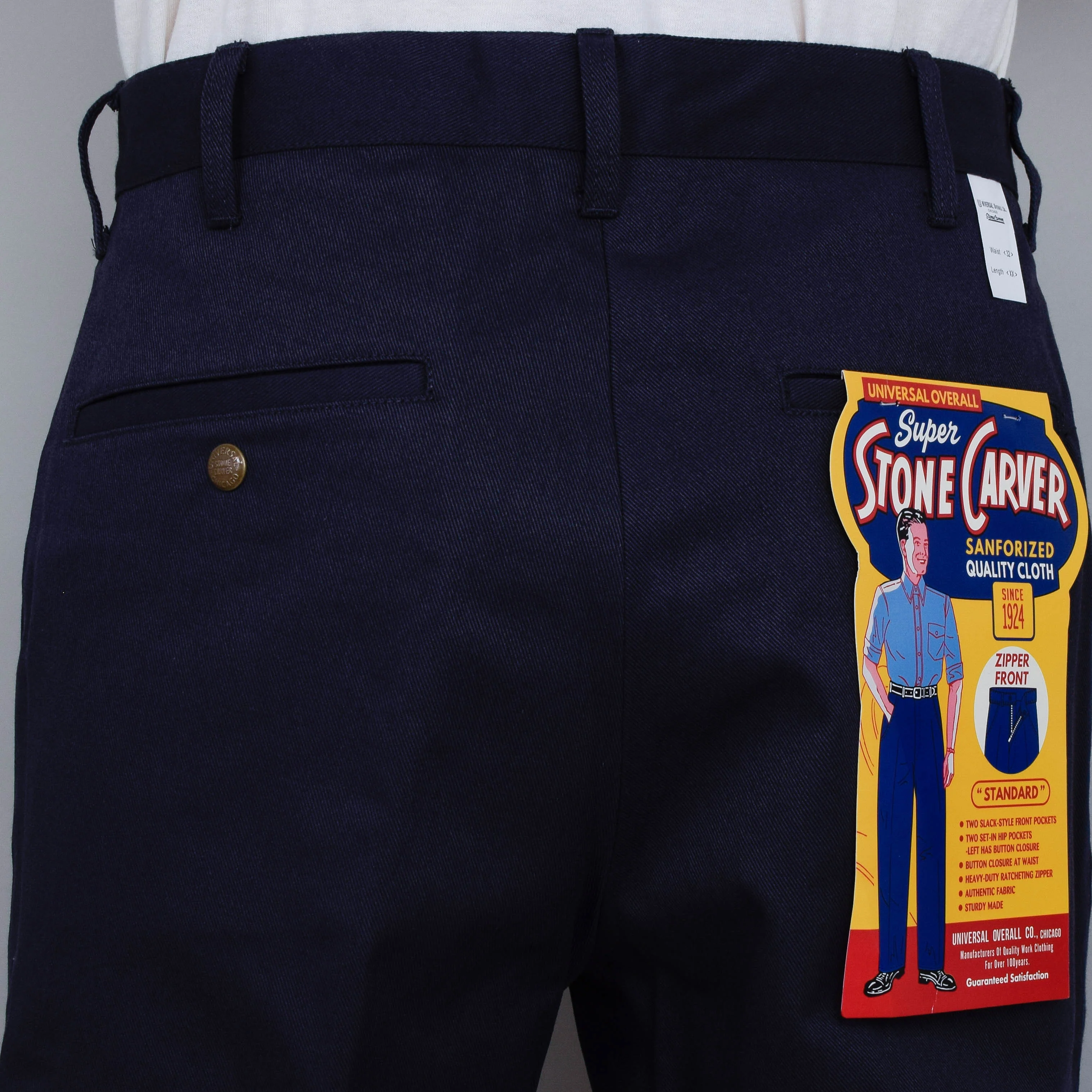 Universal Overall HT-01 Standard Trouser - Charcoal - Image 3