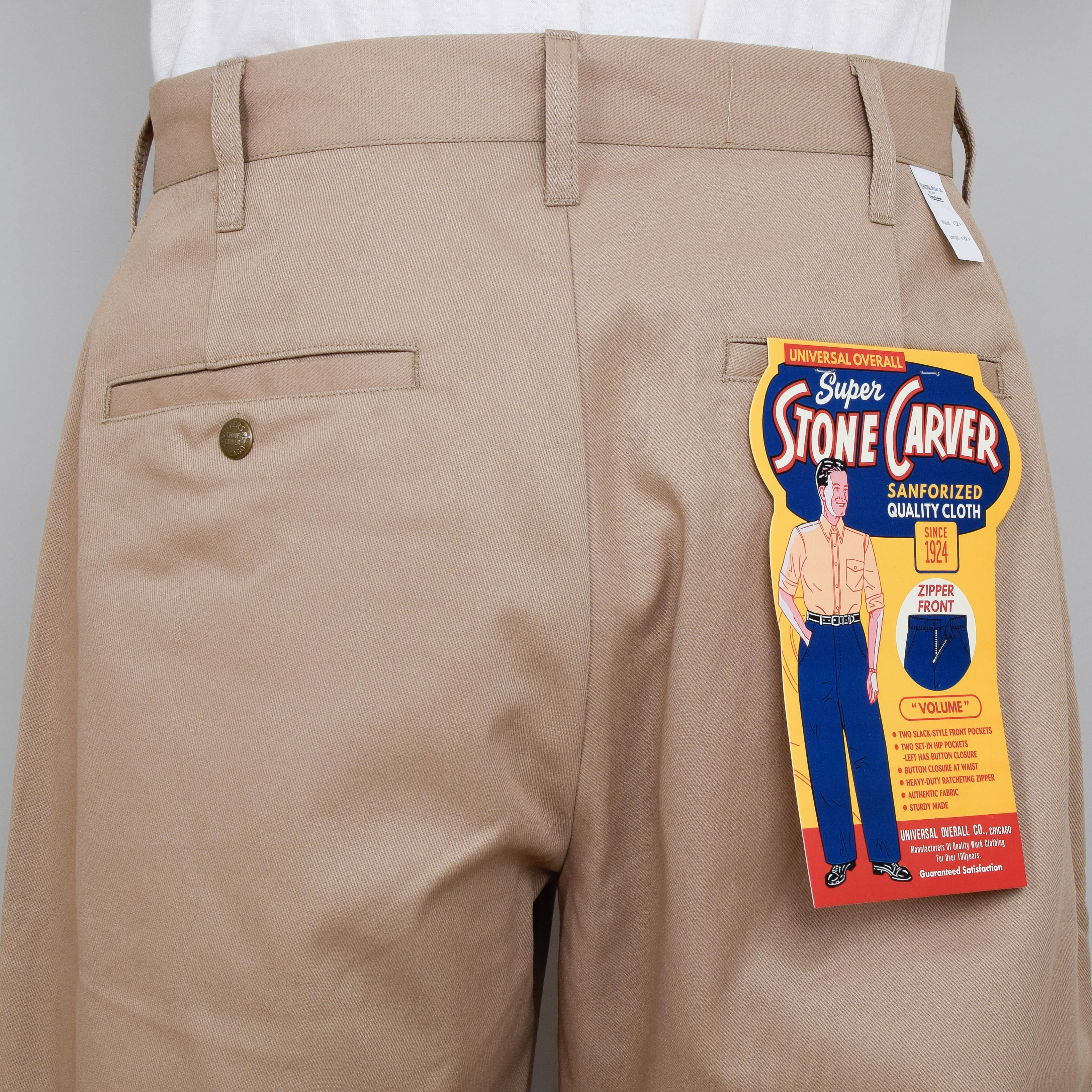 Universal Overall HT-03 Wide Trouser - Beige - Image 3