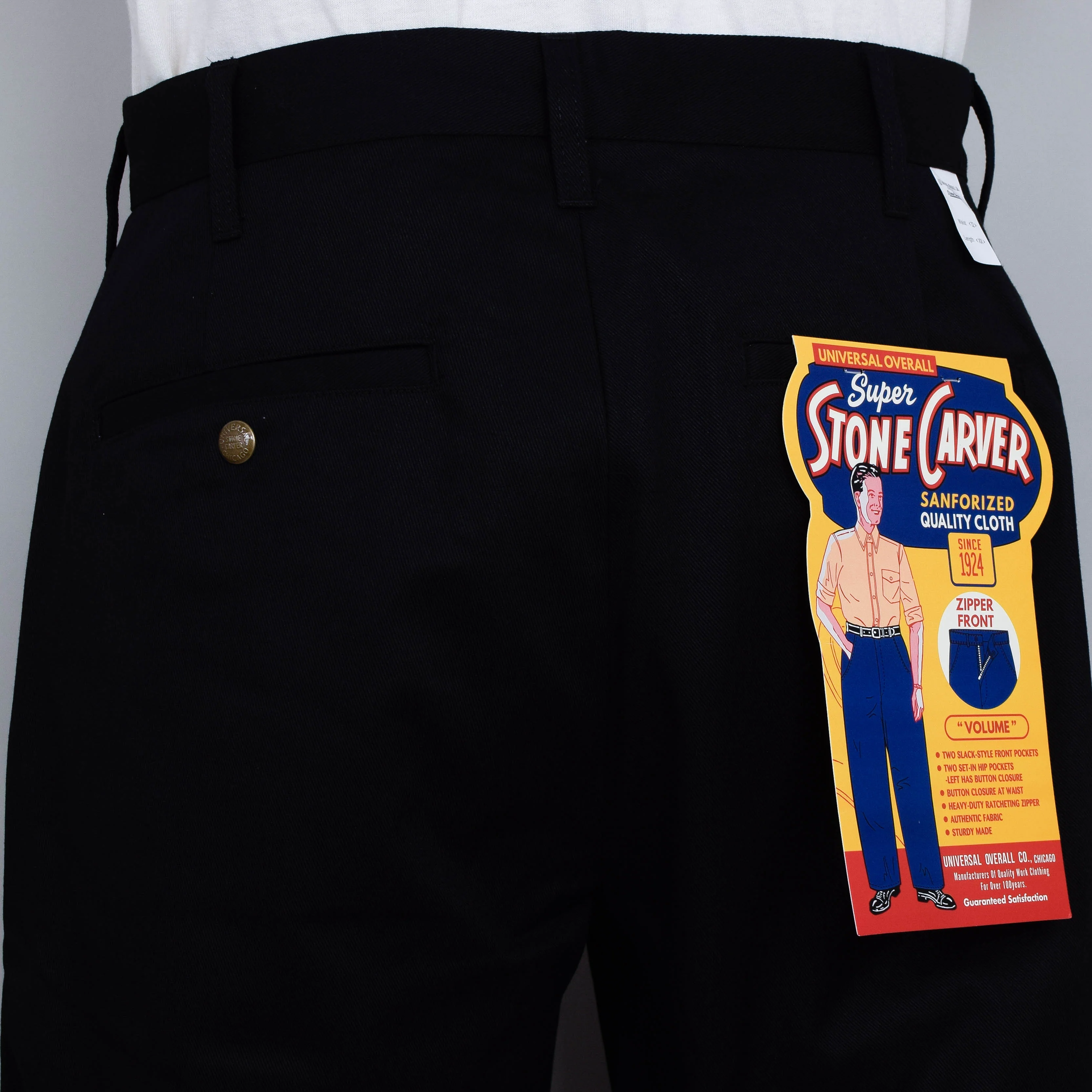 Universal Overall HT-03 Wide Trouser - Black - Image 3