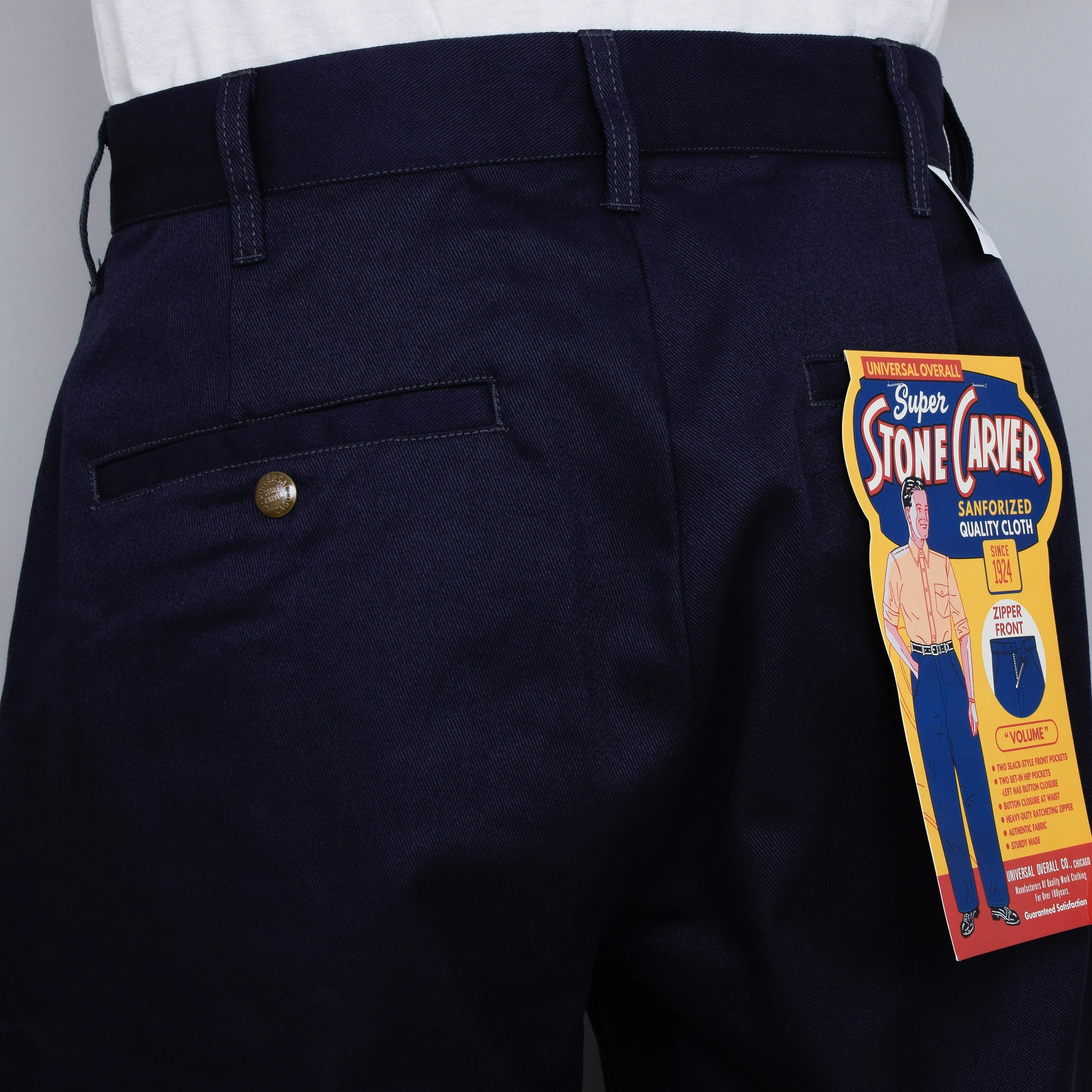 Universal Overall HT-03 Wide Trouser - Charcoal - Image 3