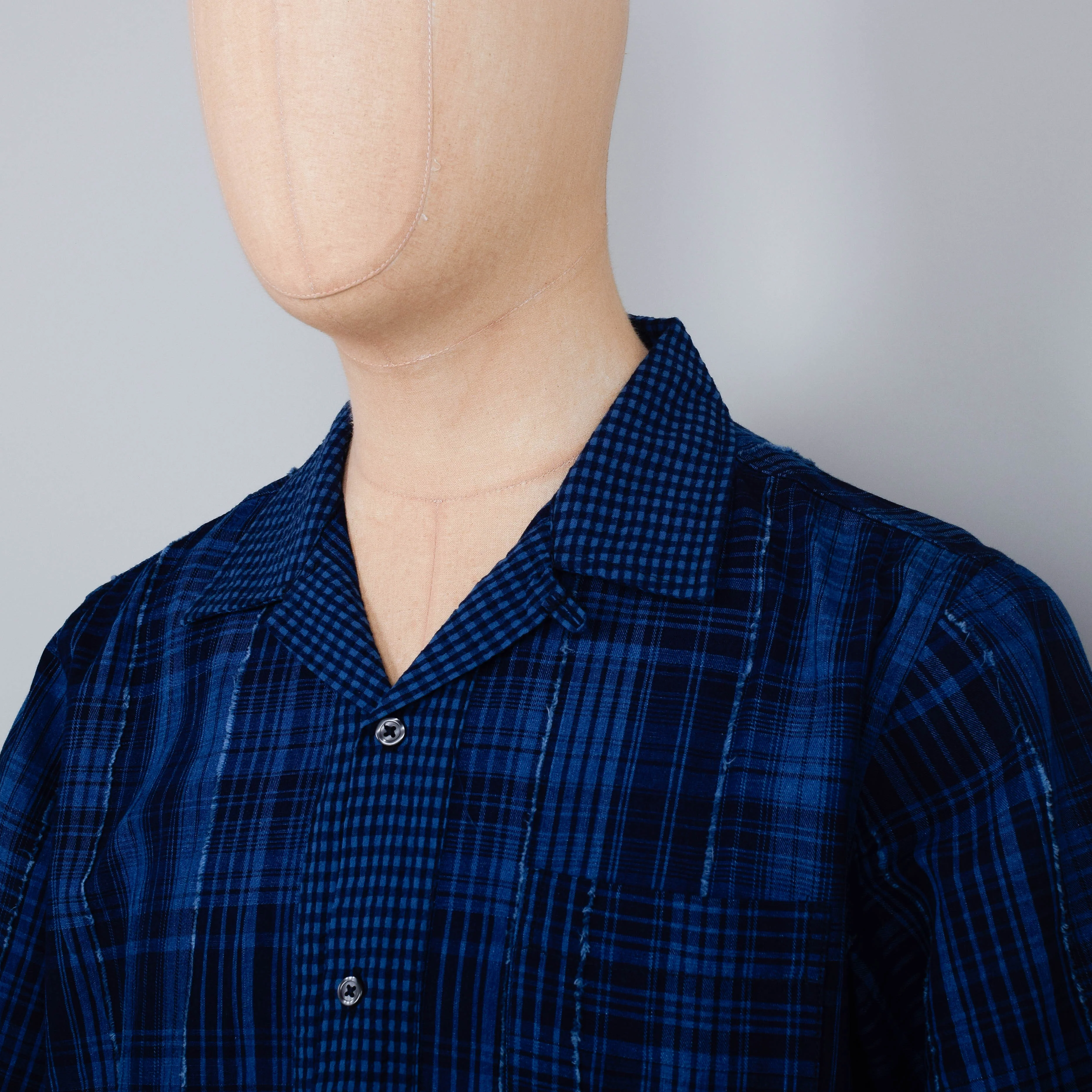 Universal Works Border Road Shirt - Indigo - Image 2