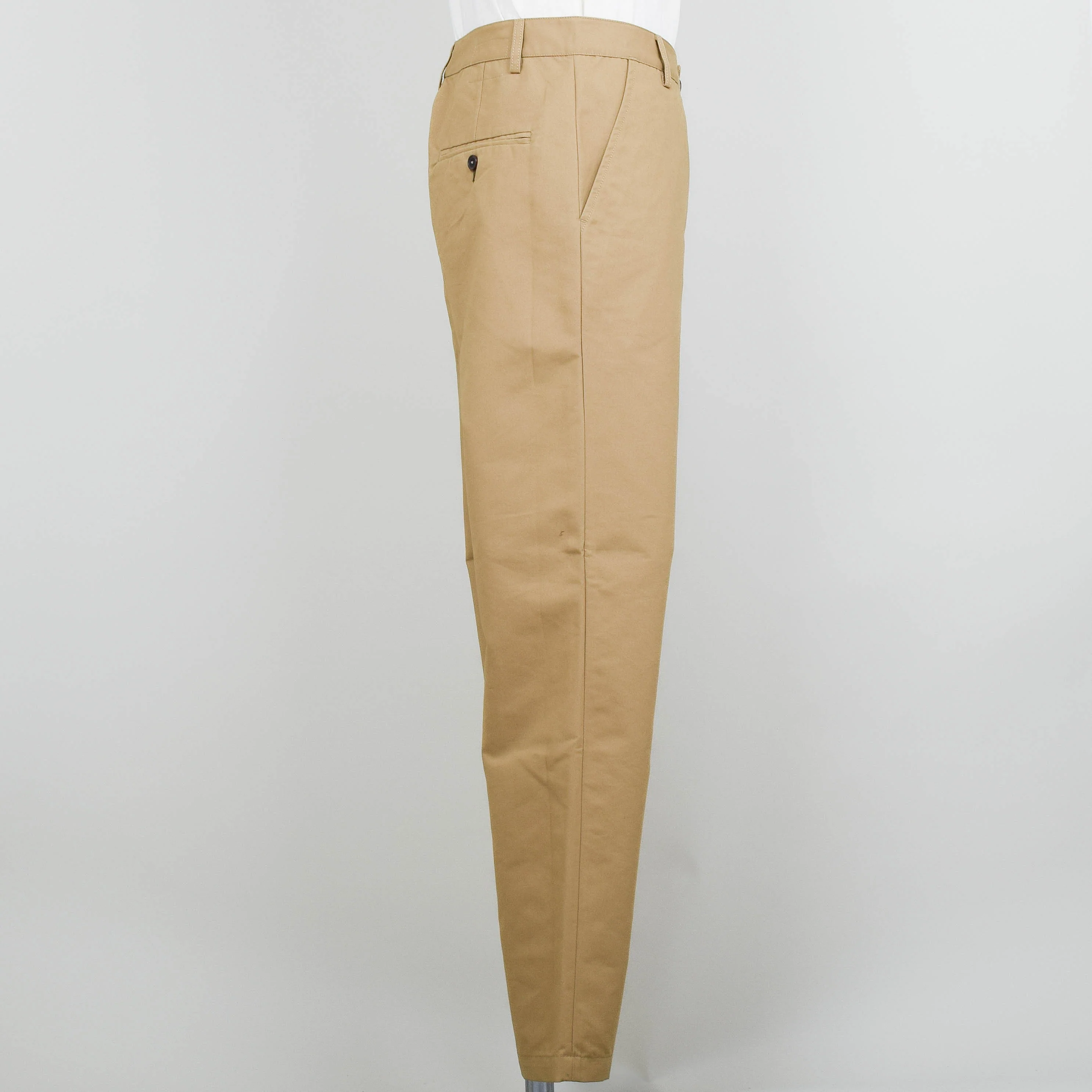 Universal Works Brushed Polytech Military Chino - Sand - Image 2
