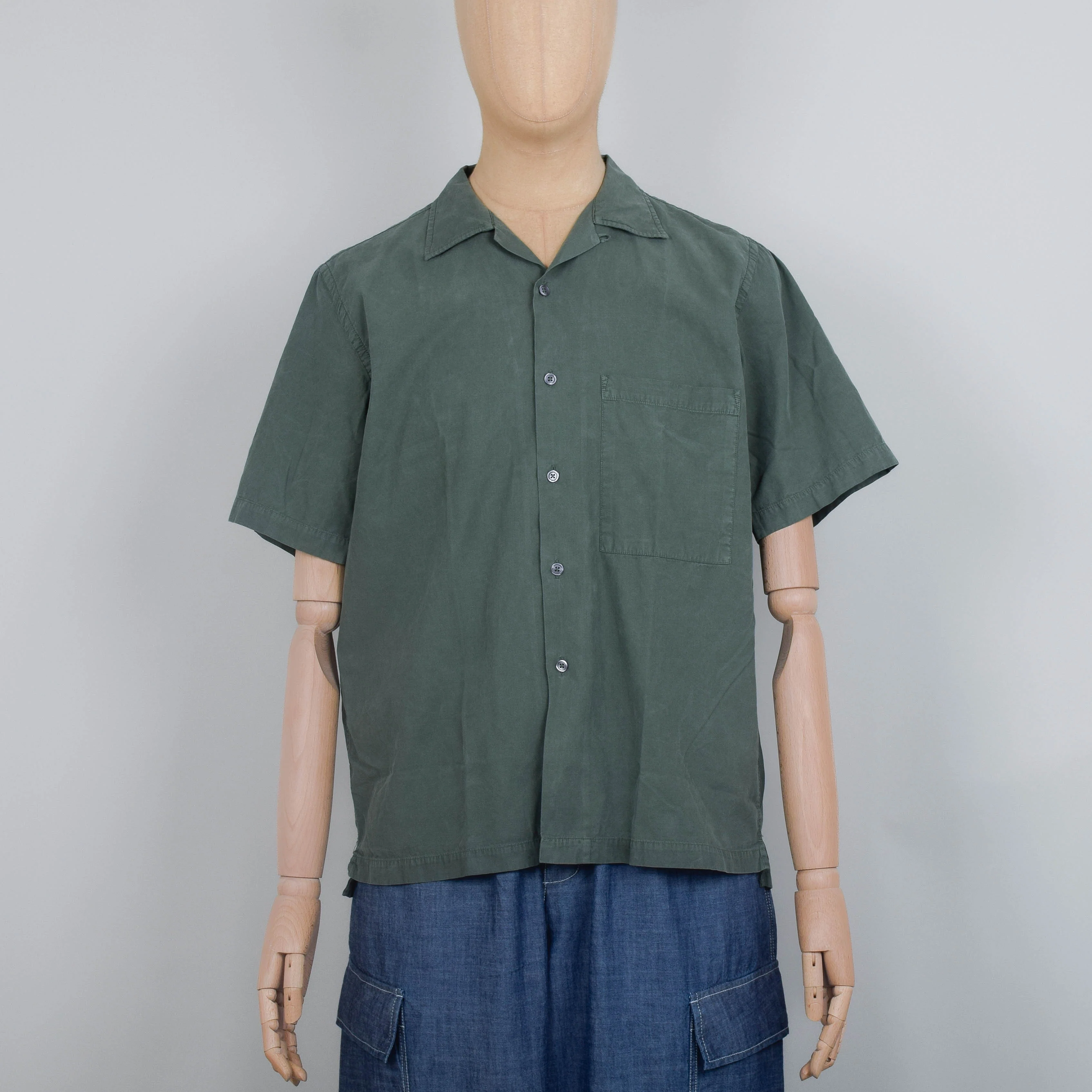 Universal Works Camp II Shirt - Birch