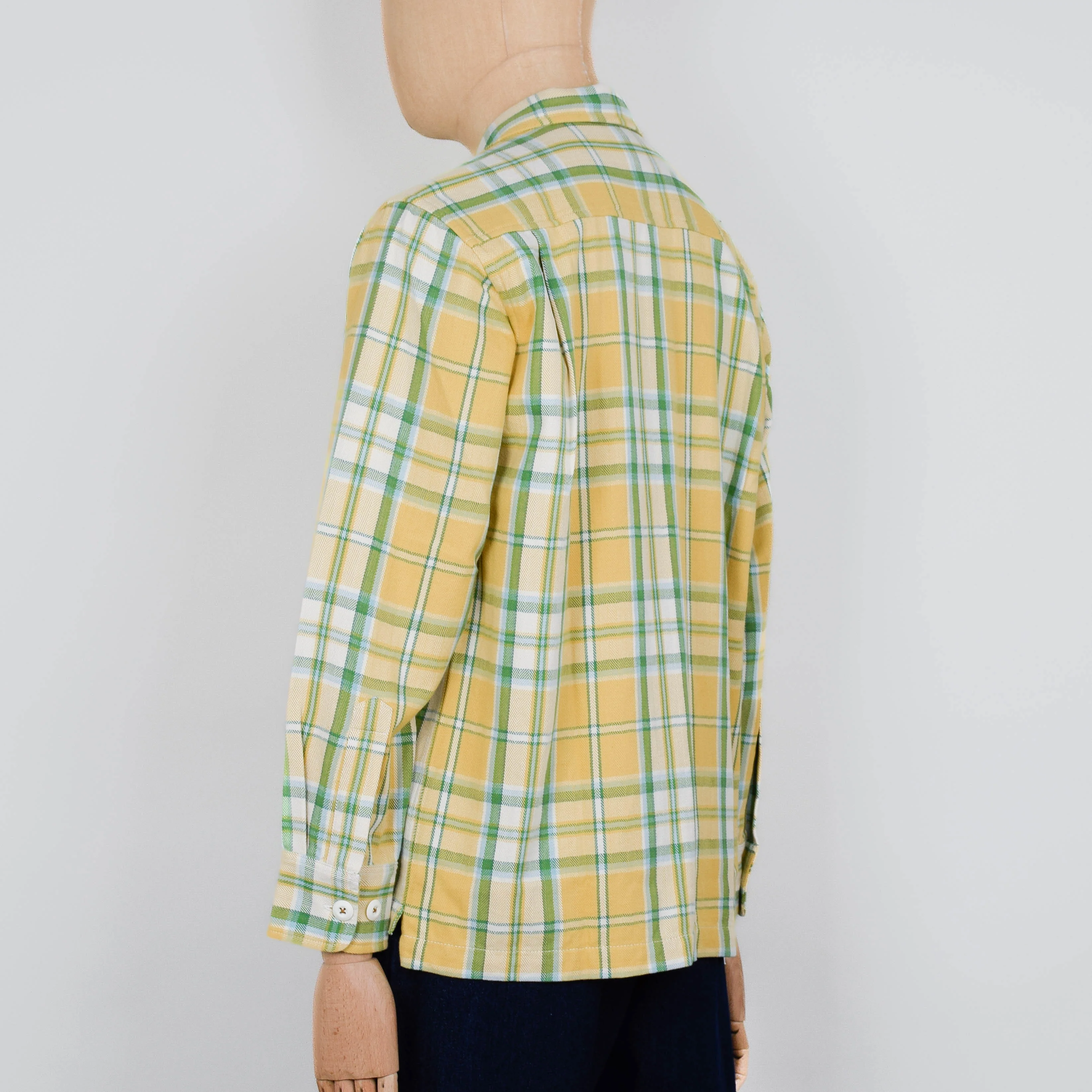 Universal Works Fatigue Shirt - Yellow - Image 3
