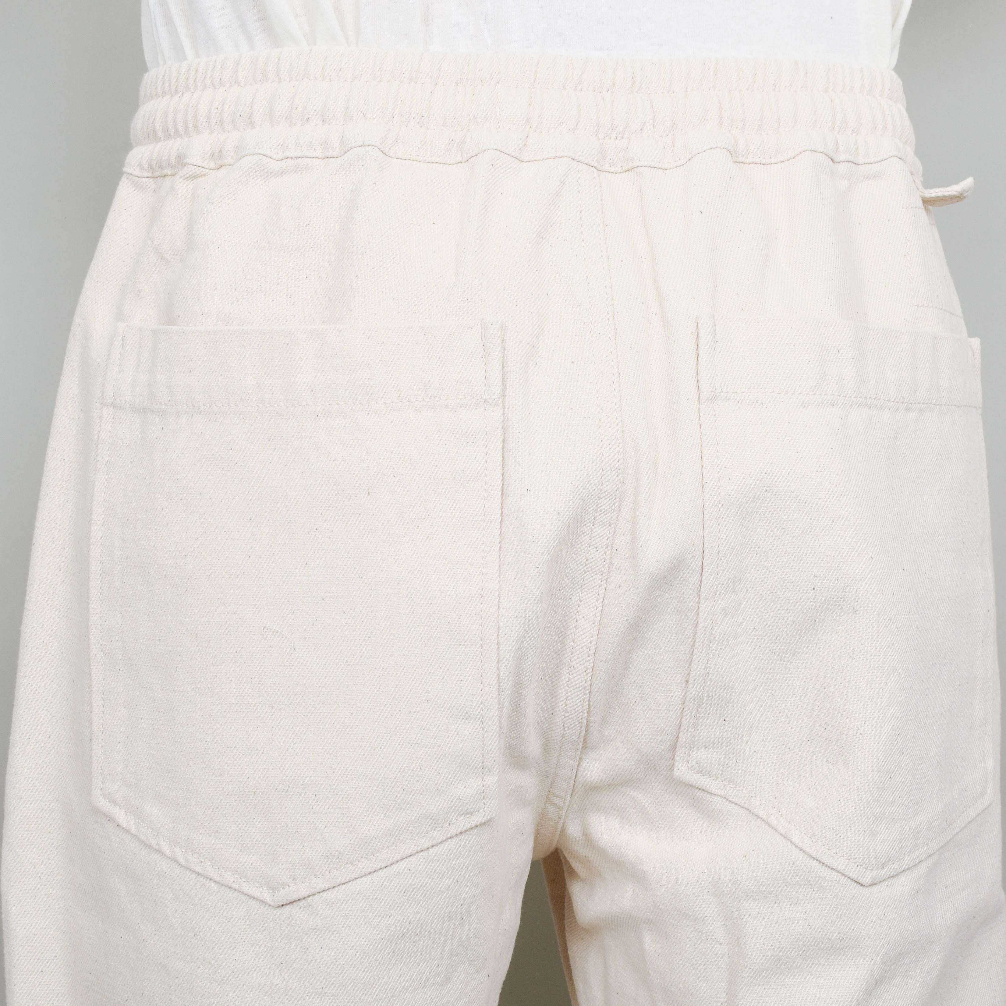 Universal Works Hi Water Trouser - Ecru - Image 3