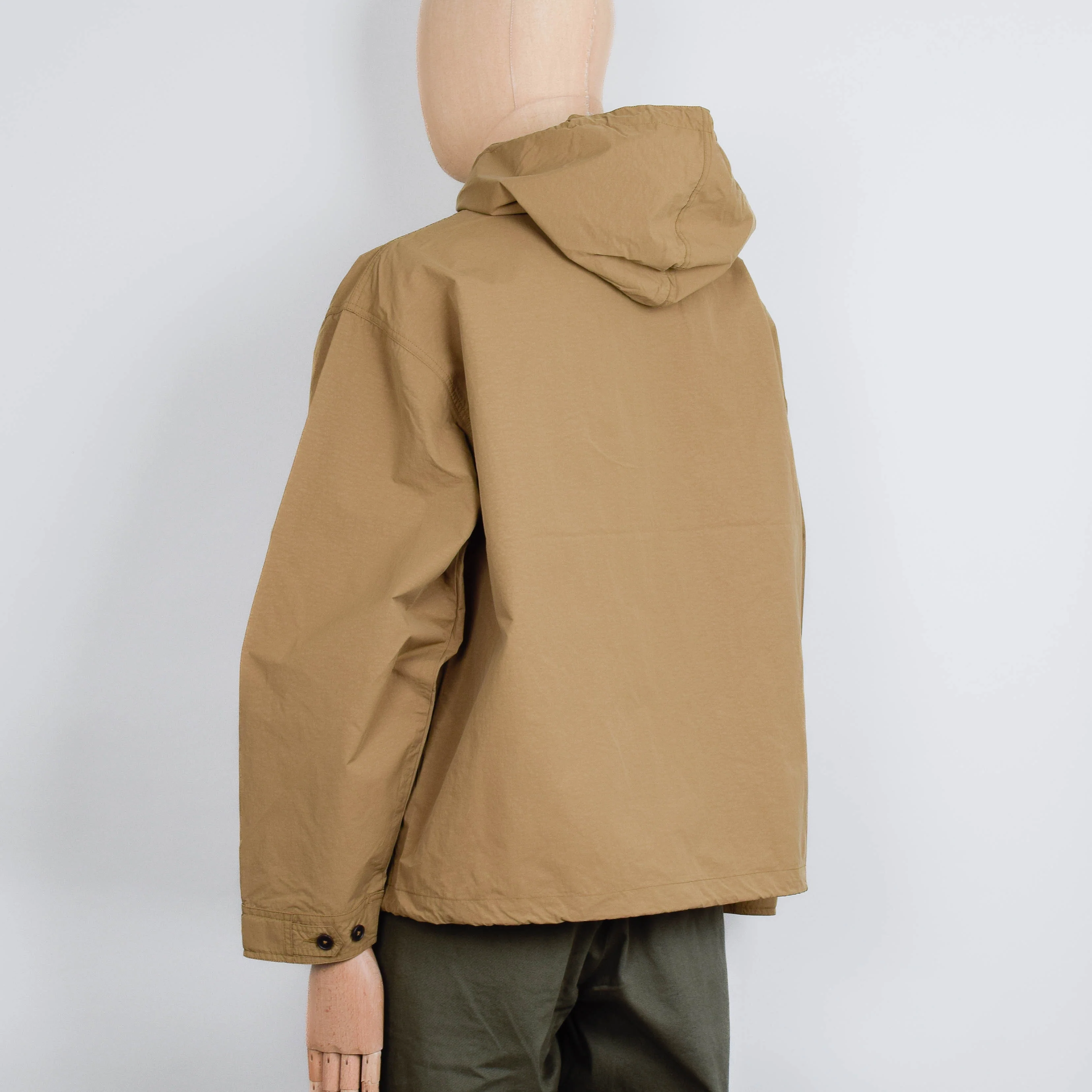Universal Works Liam Jacket Recycled Nylon - Dark Sand - Image 3