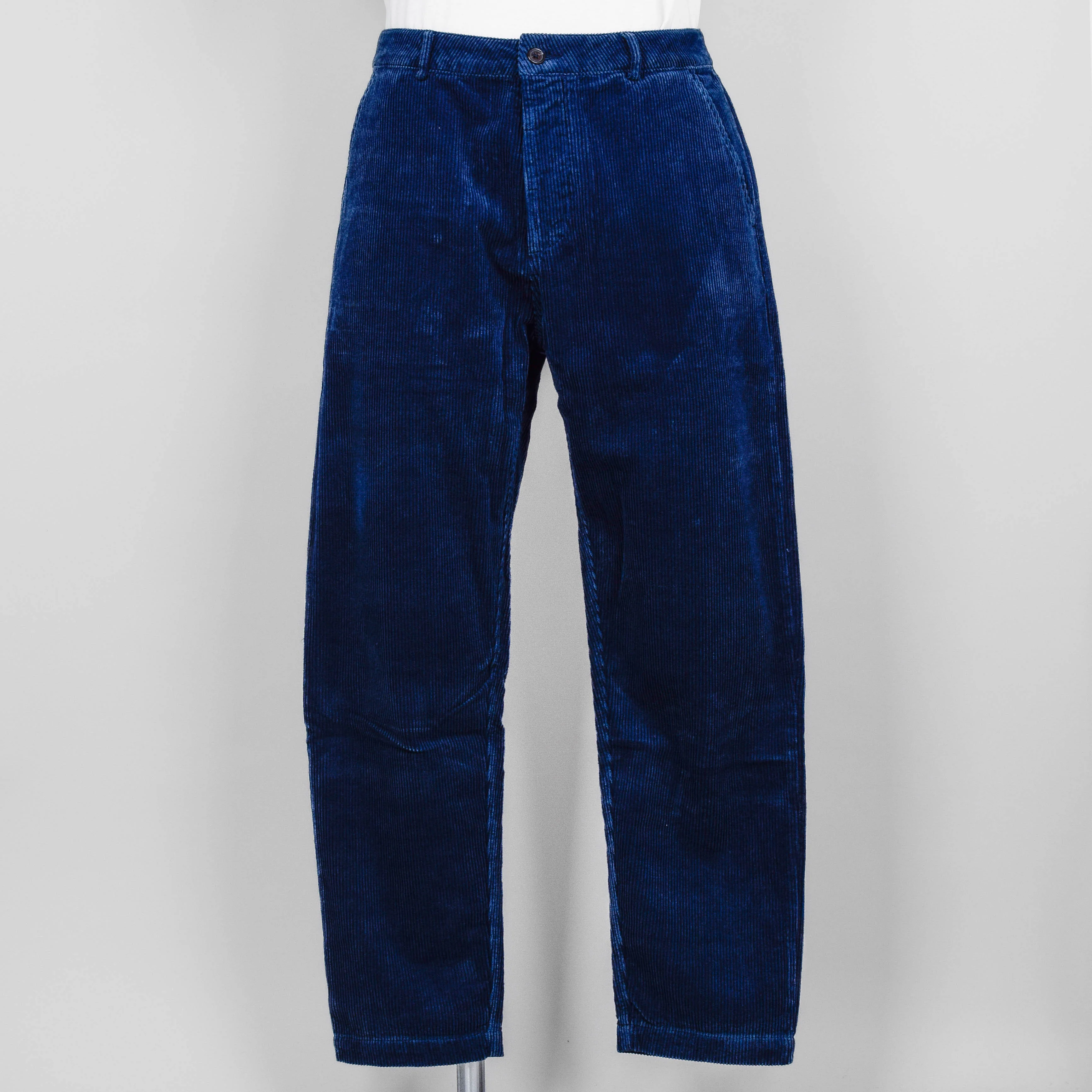 Universal Works Military Chino Cord - Indigo