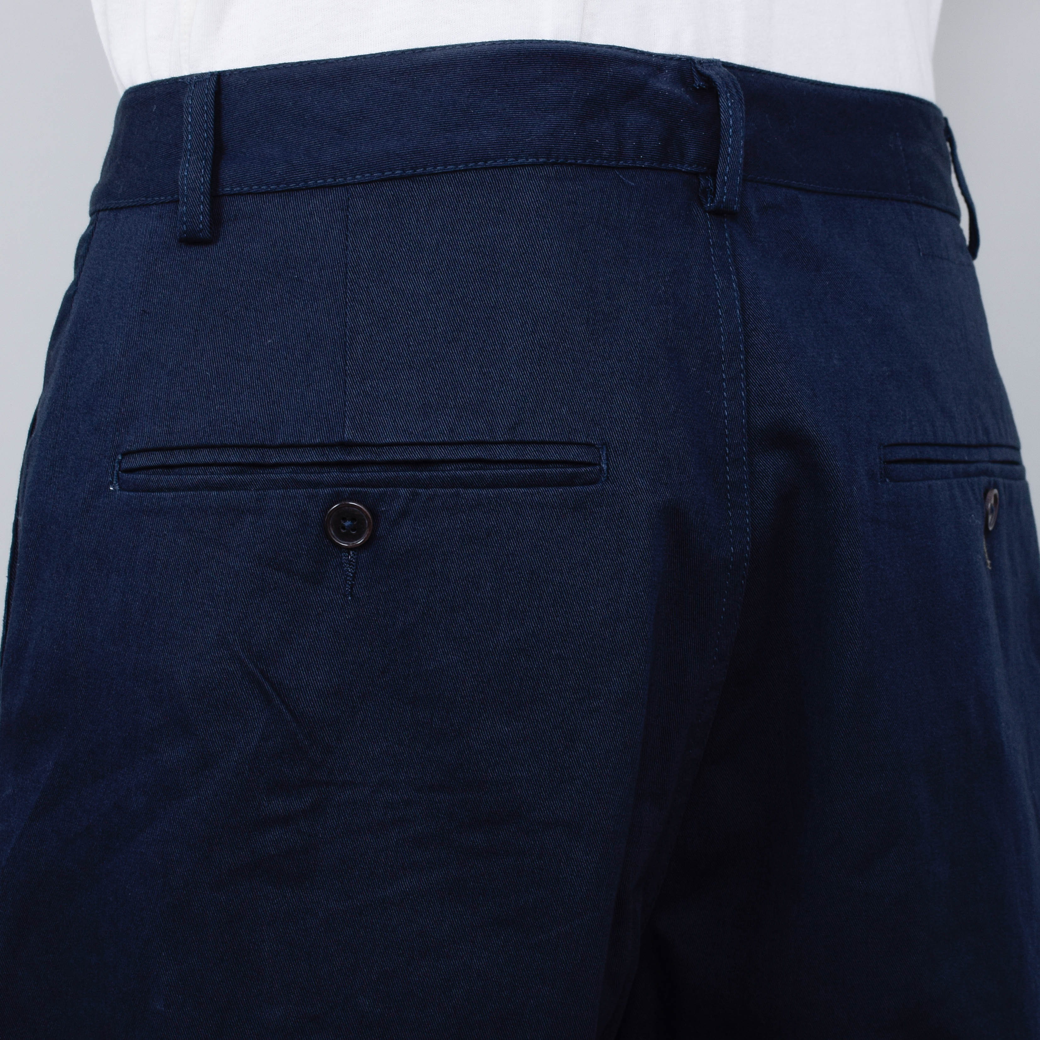 Universal Works Military Chino - Navy - Image 3