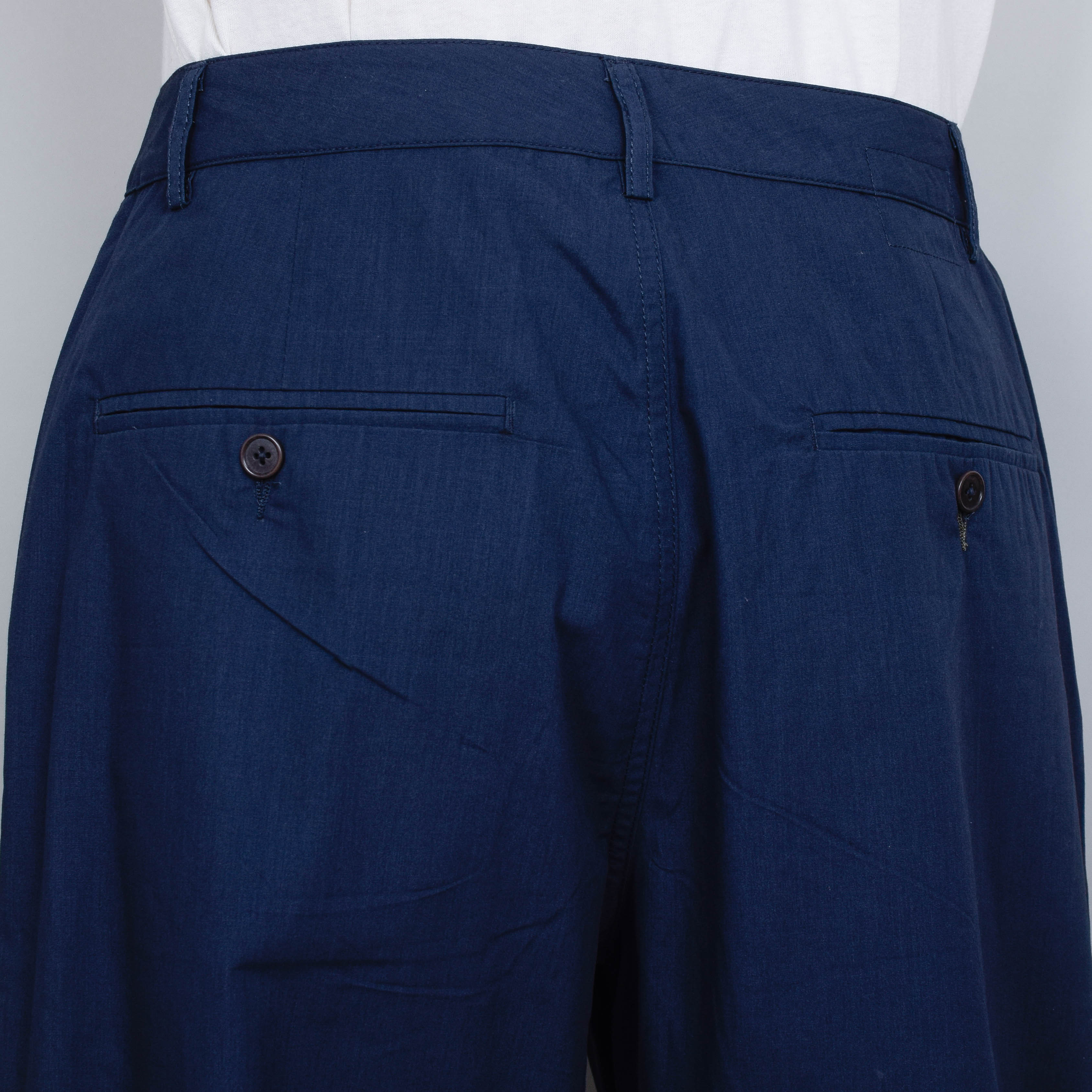 Universal Works Military Chino Recycled Poly Tech - Navy - Image 3