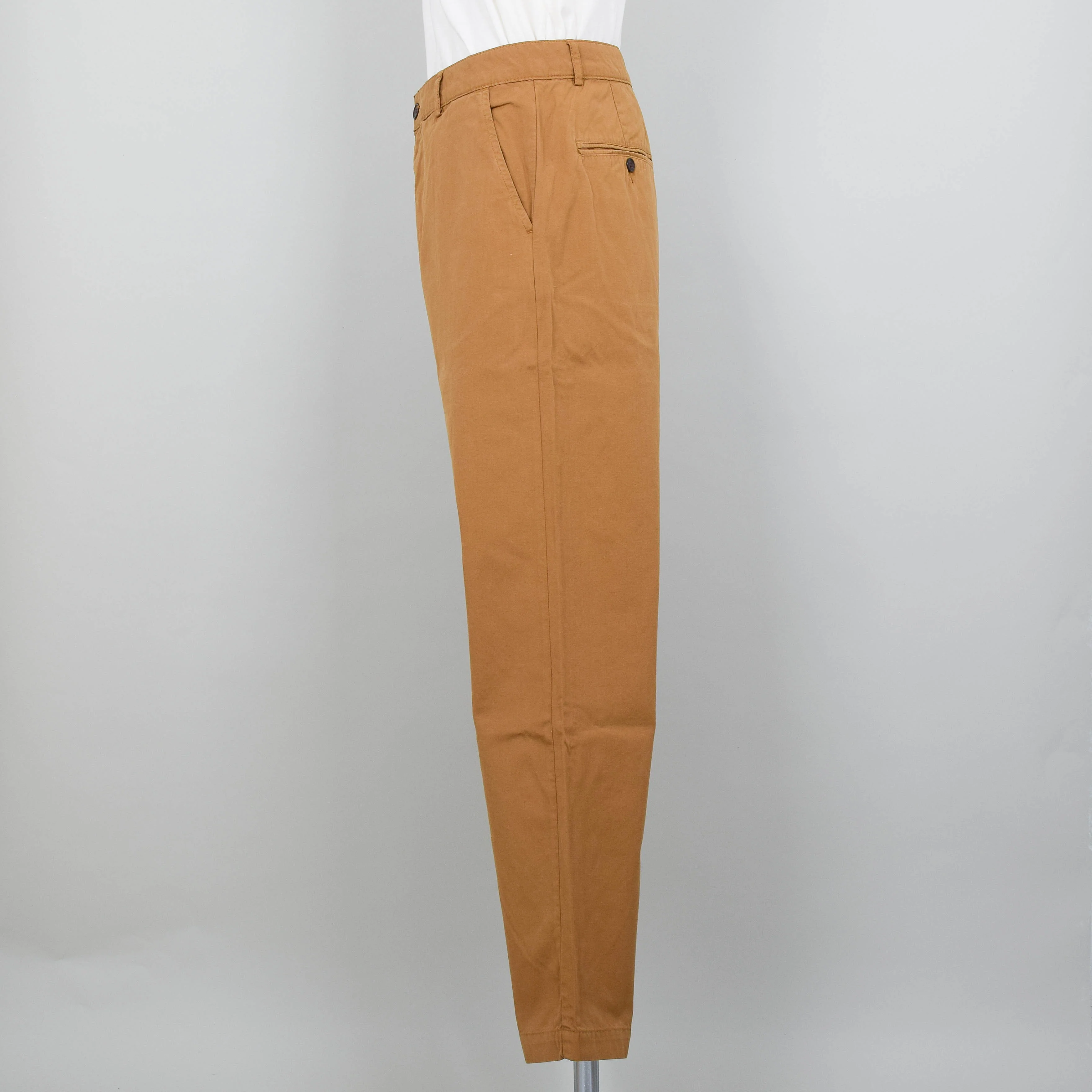 Universal Works Military Chino Summer Canvas - Cumin - Image 2