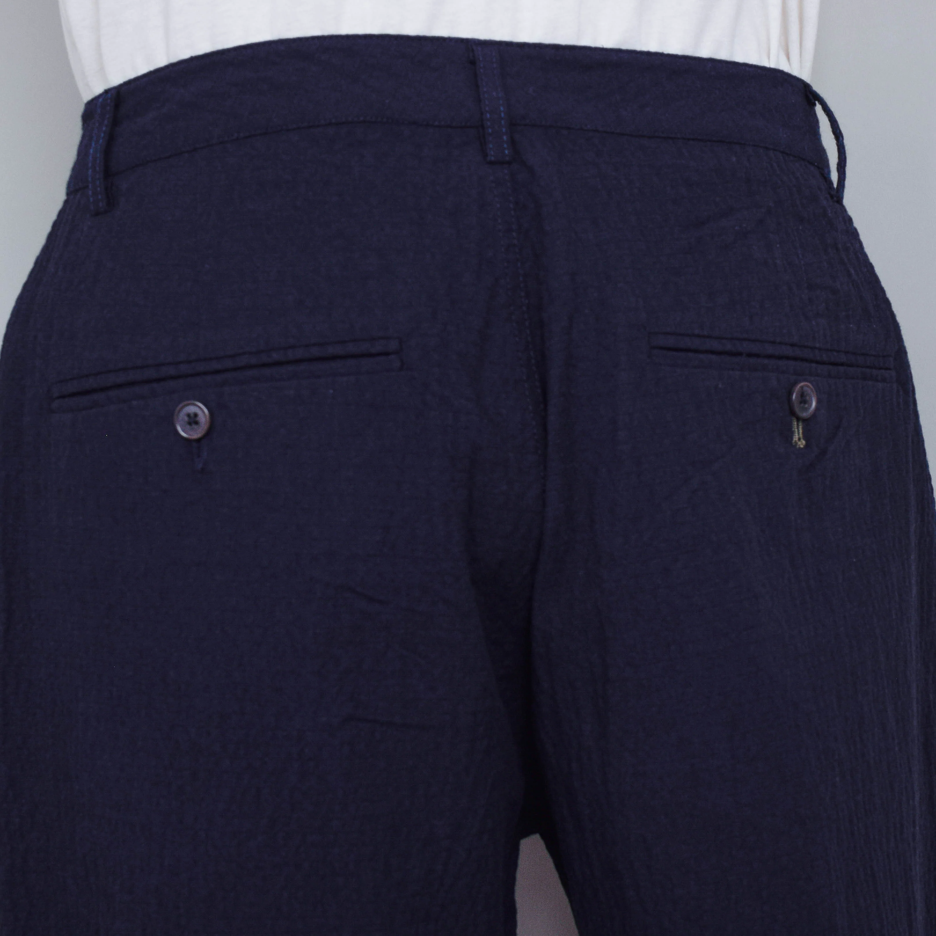 Universal Works Military Chino Summer Canvas - Licorice - Image 3