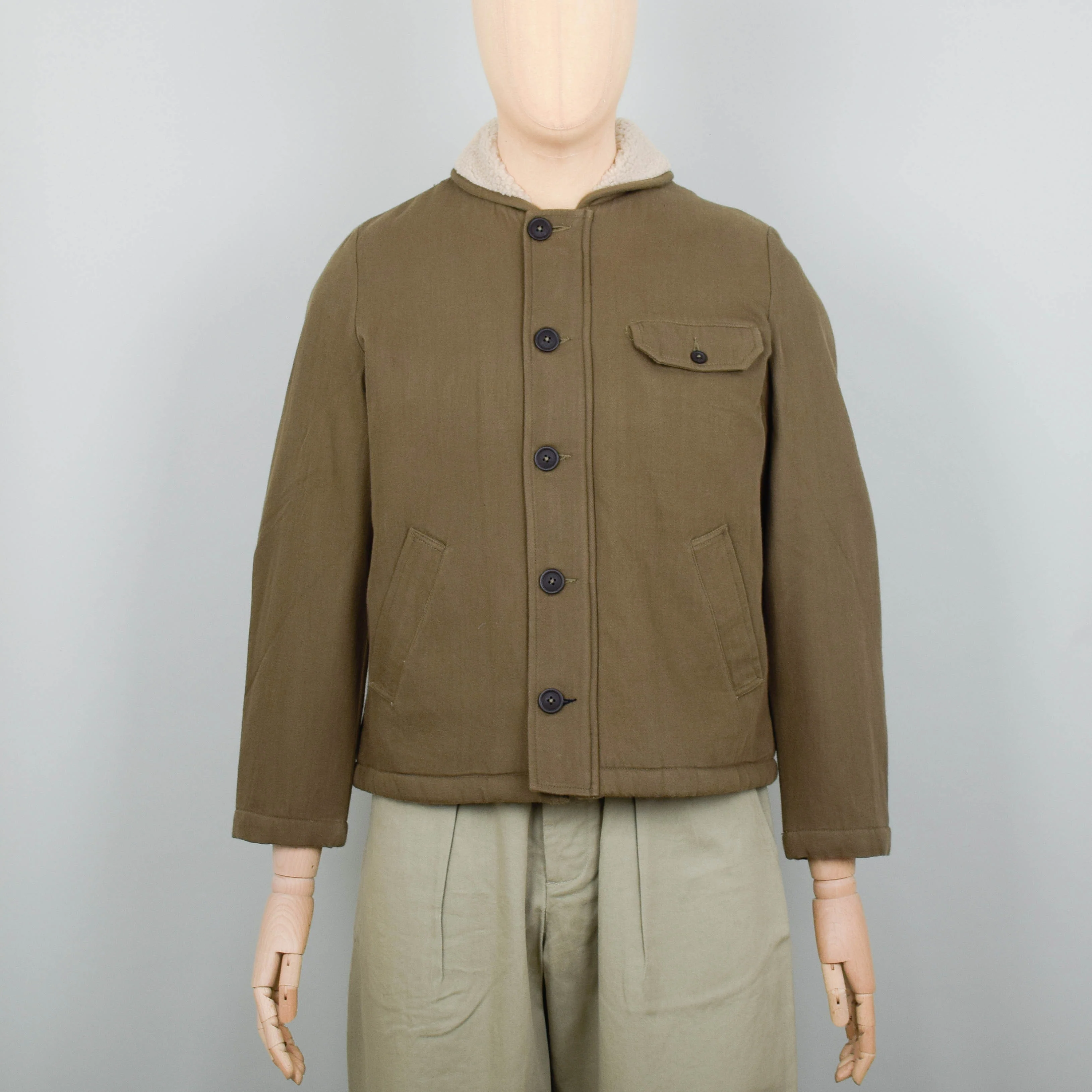 Universal Works N1 Jacket Vintage Heavy Twill - Olive