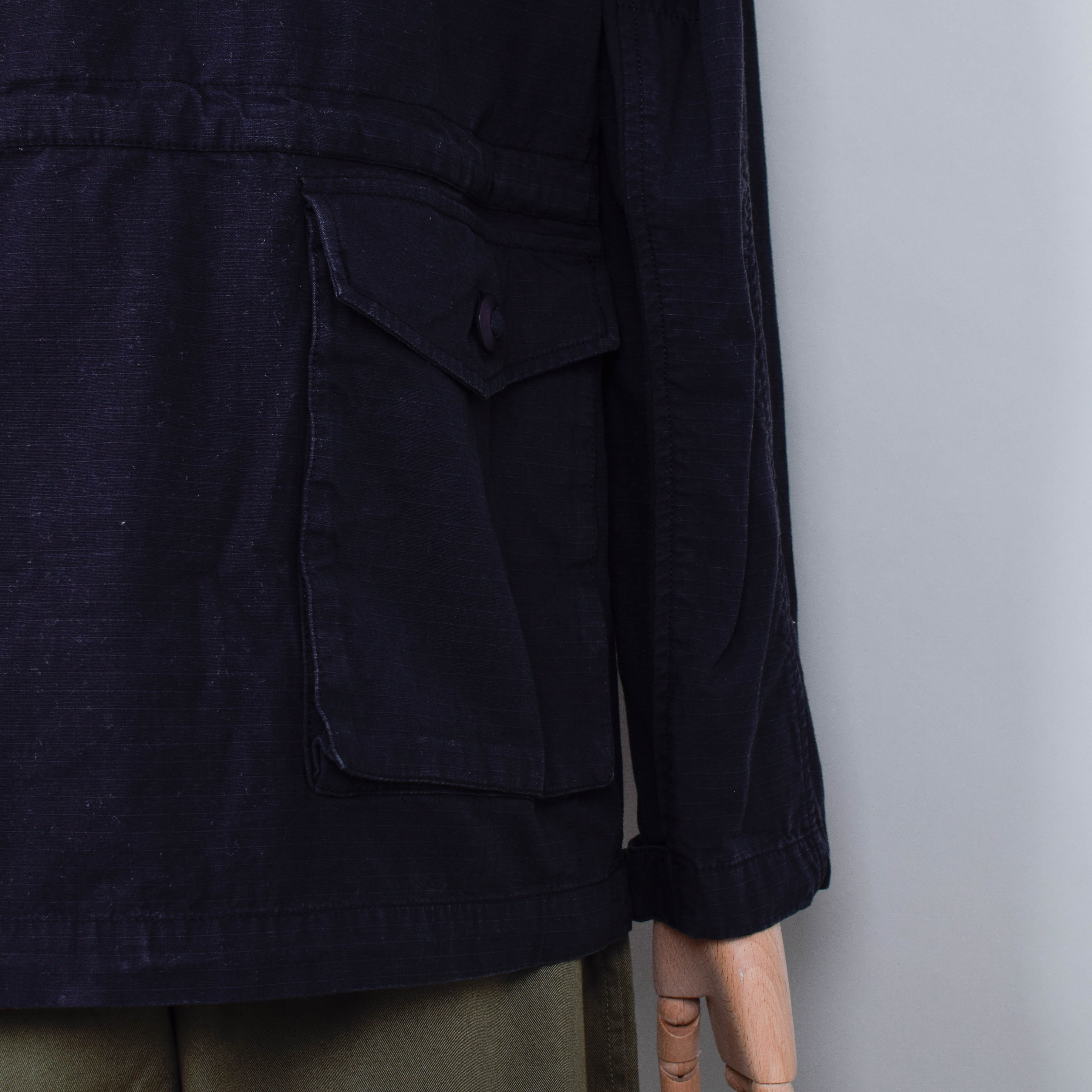 Universal Works Peacenik Jacket Heavy Ripstop - Black - Image 5