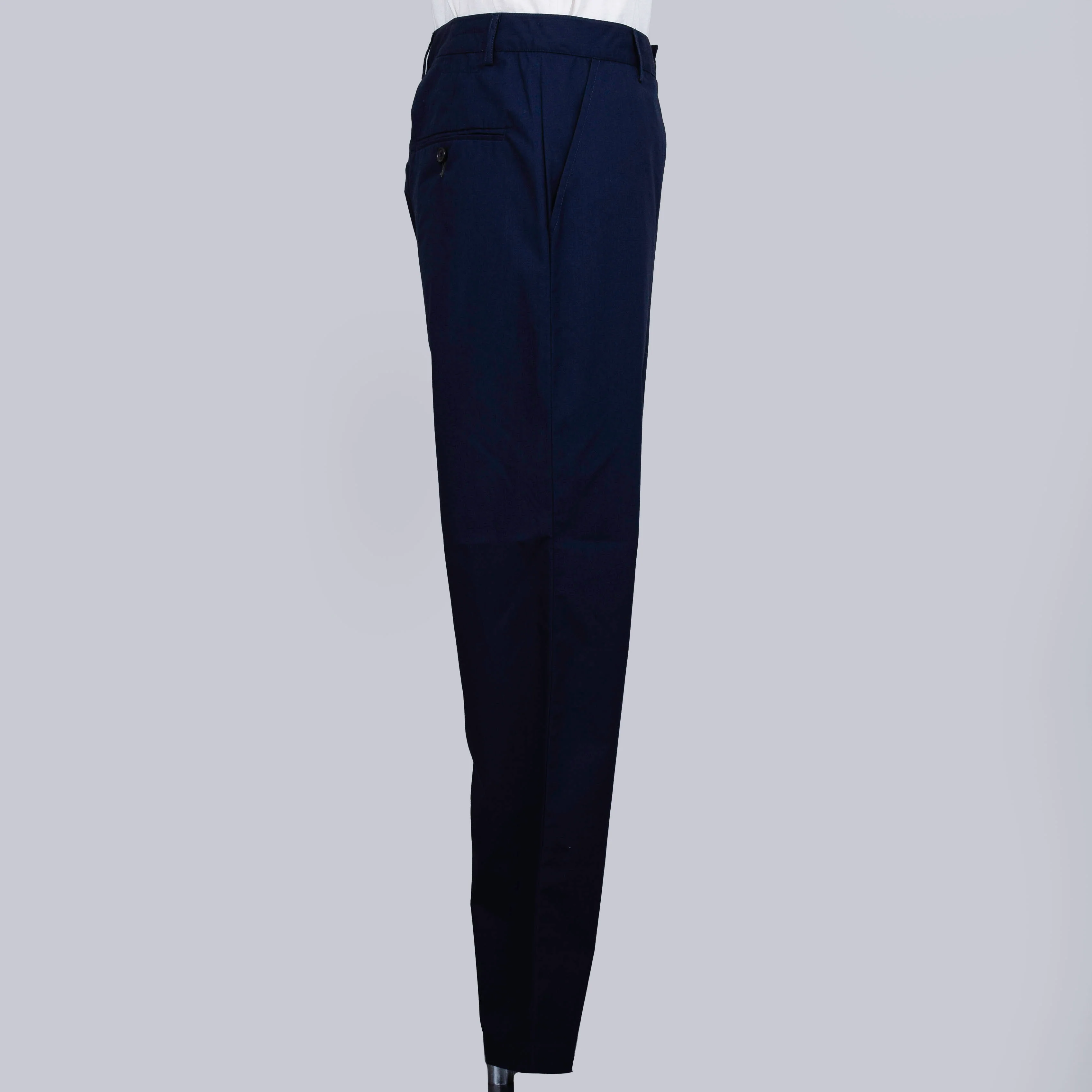 Universal Works Recycled Poly Tech Military Chino - Navy - Image 2
