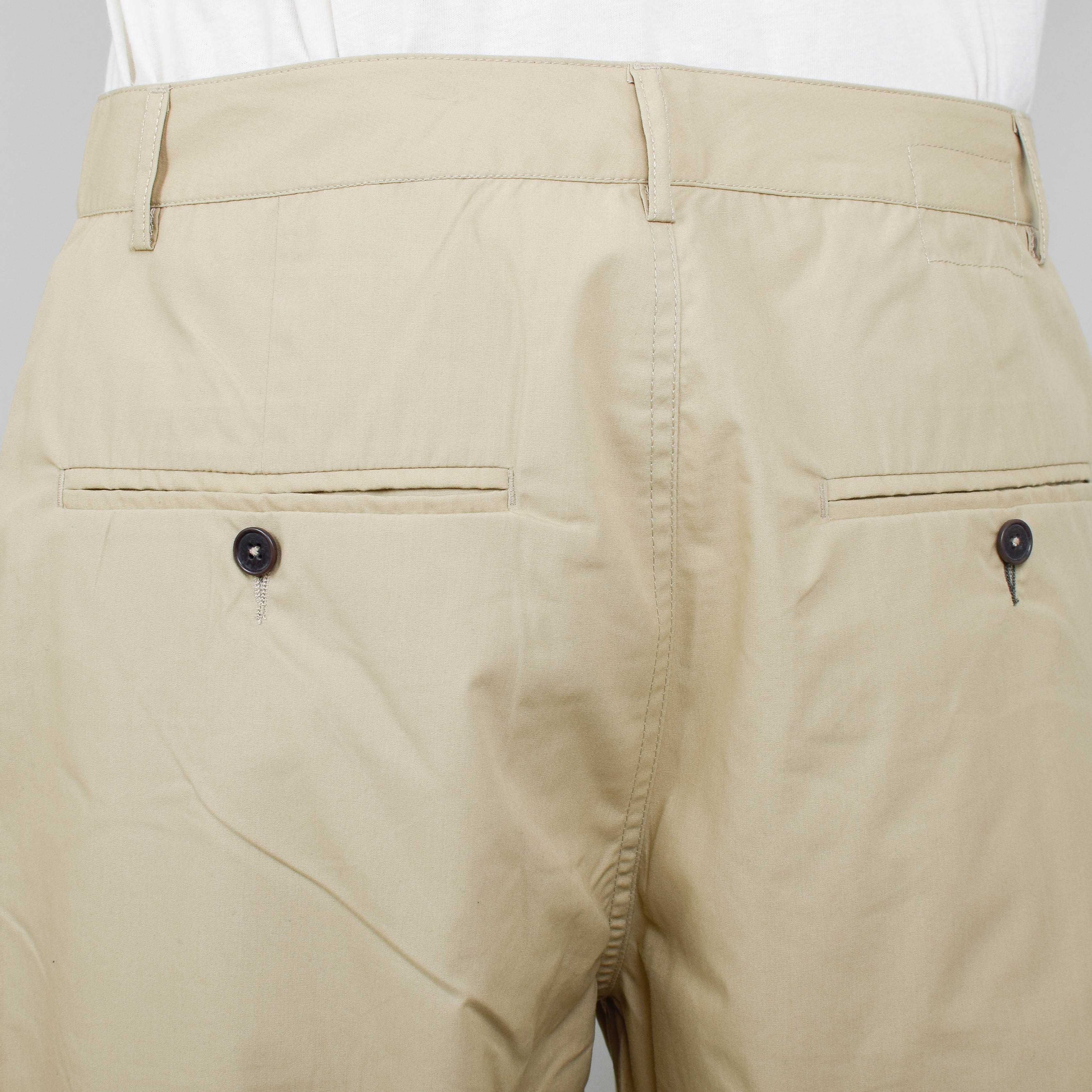 Universal Works Recycled Poly Tech Military Chino - Sand - Image 3