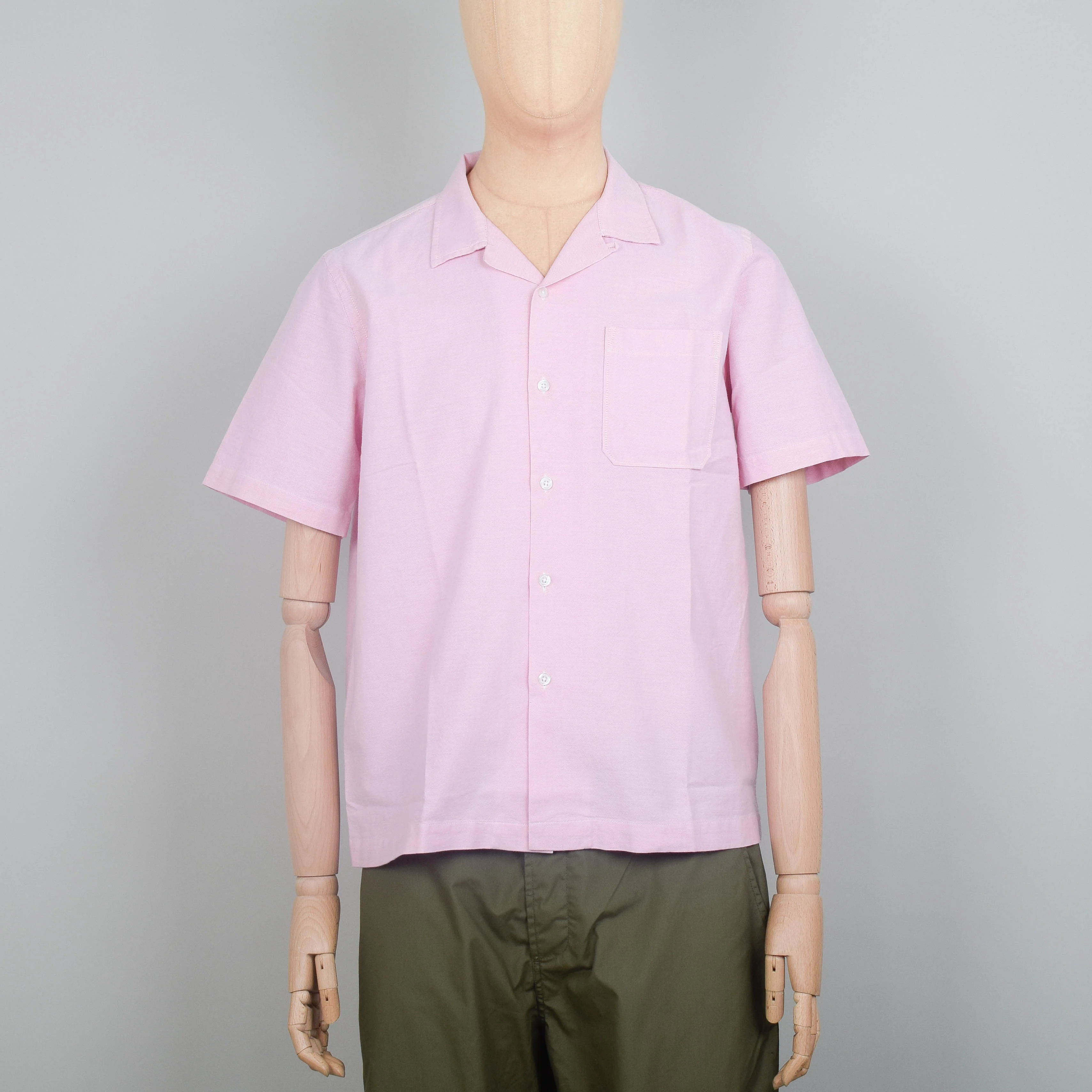 Universal Works Road Shirt - Pink