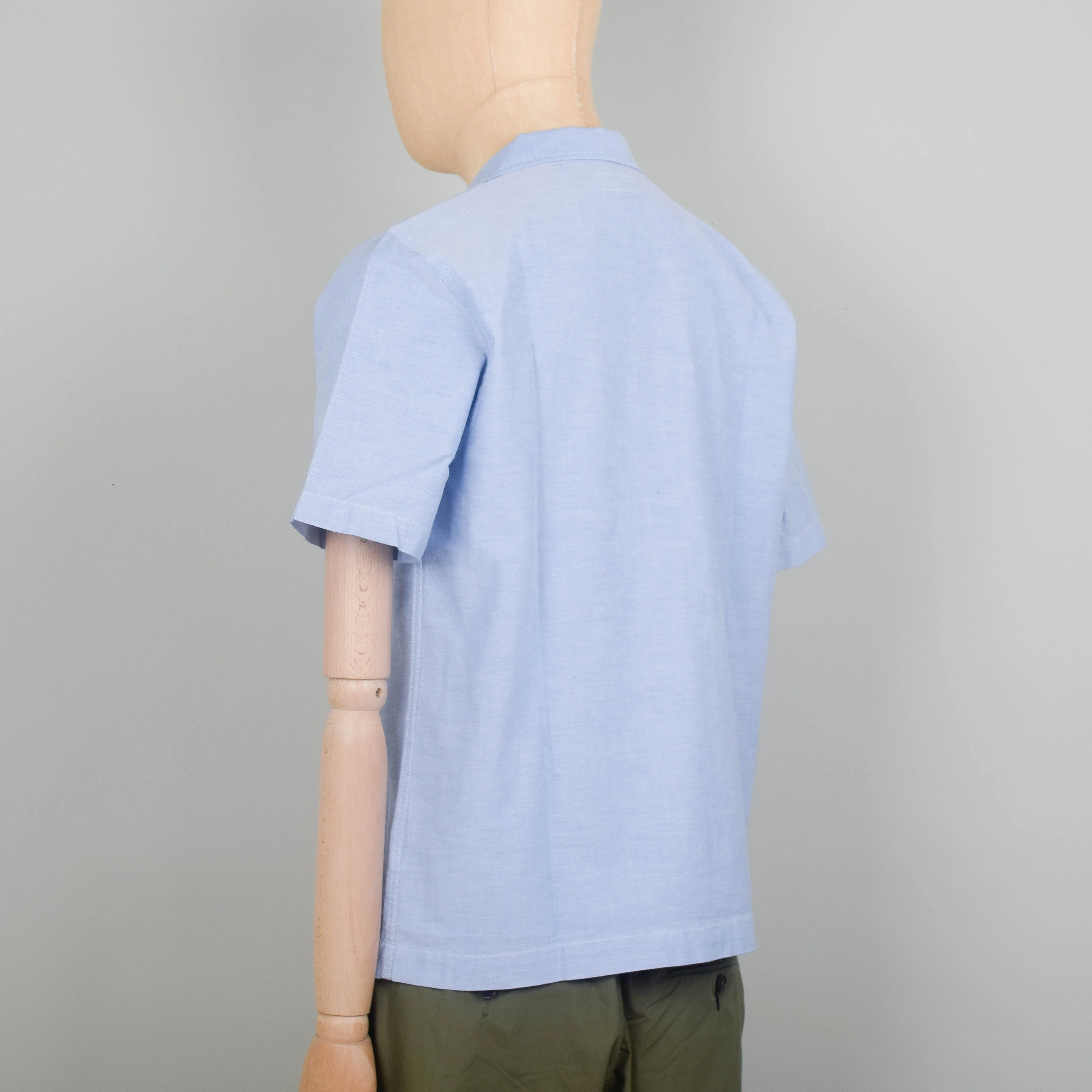 Universal Works Road Shirt - Sky - Image 3