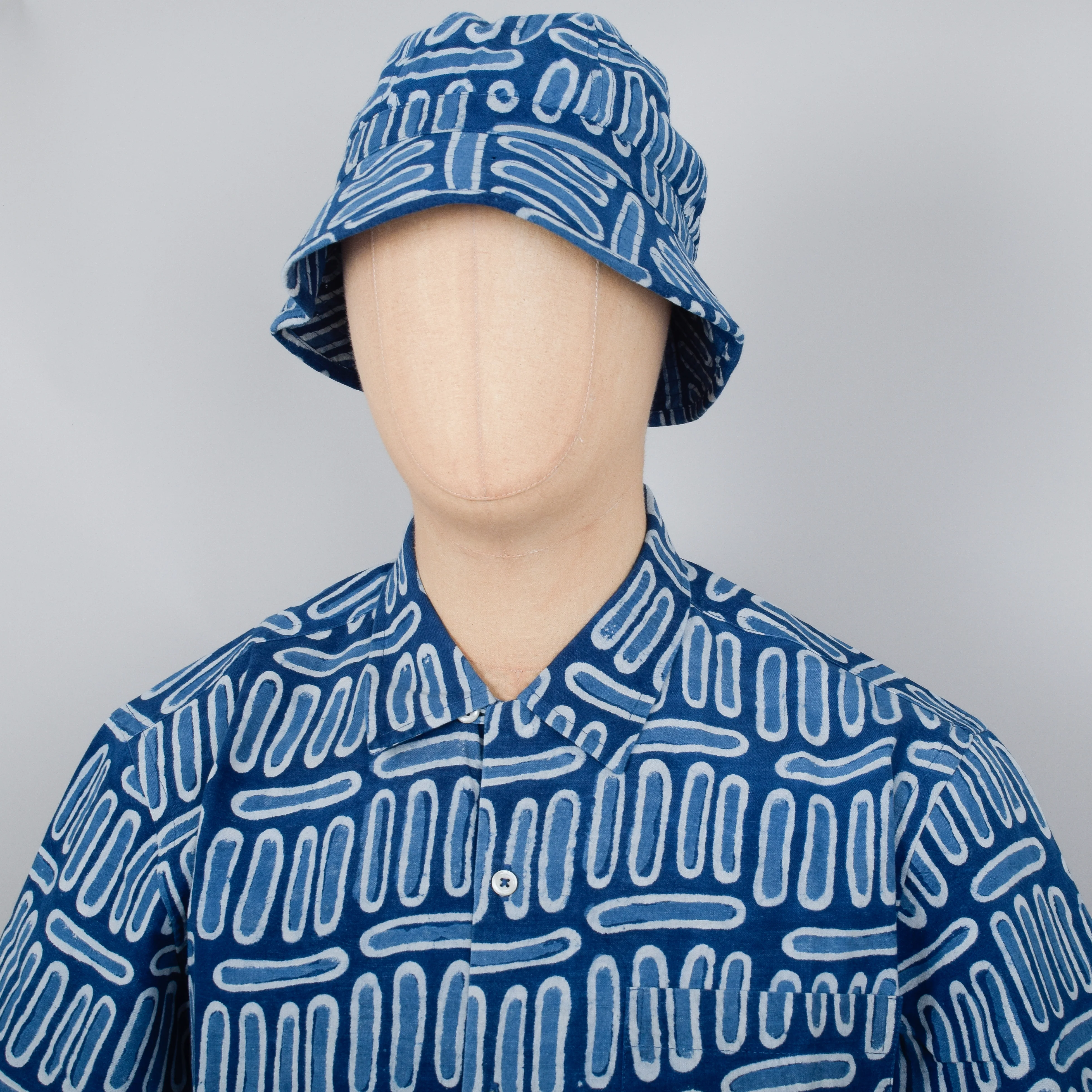 Universal Works Naval Hat - Indigo - Image 4