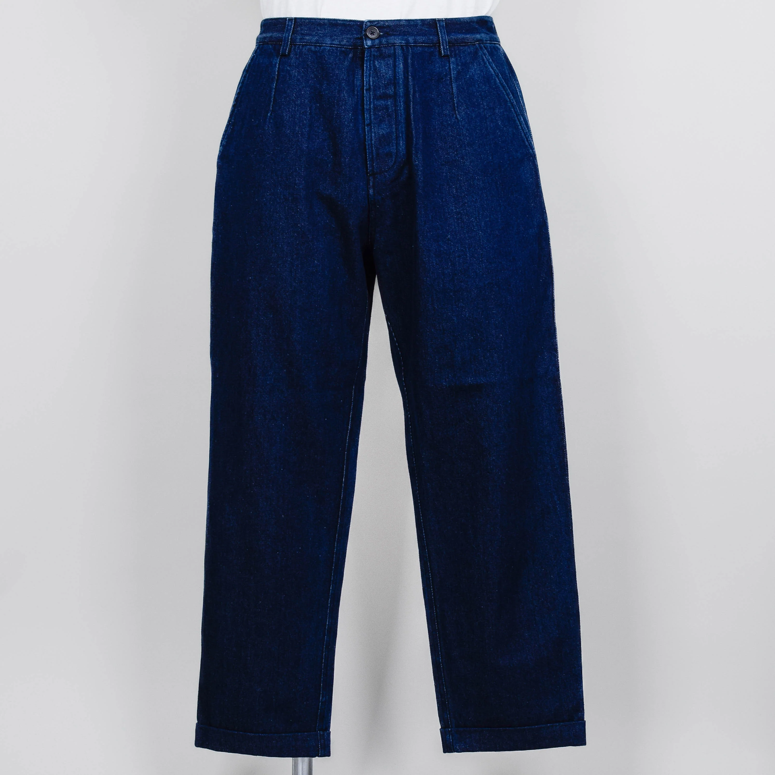 Universal Works Super Chino Work Denim - Indigo