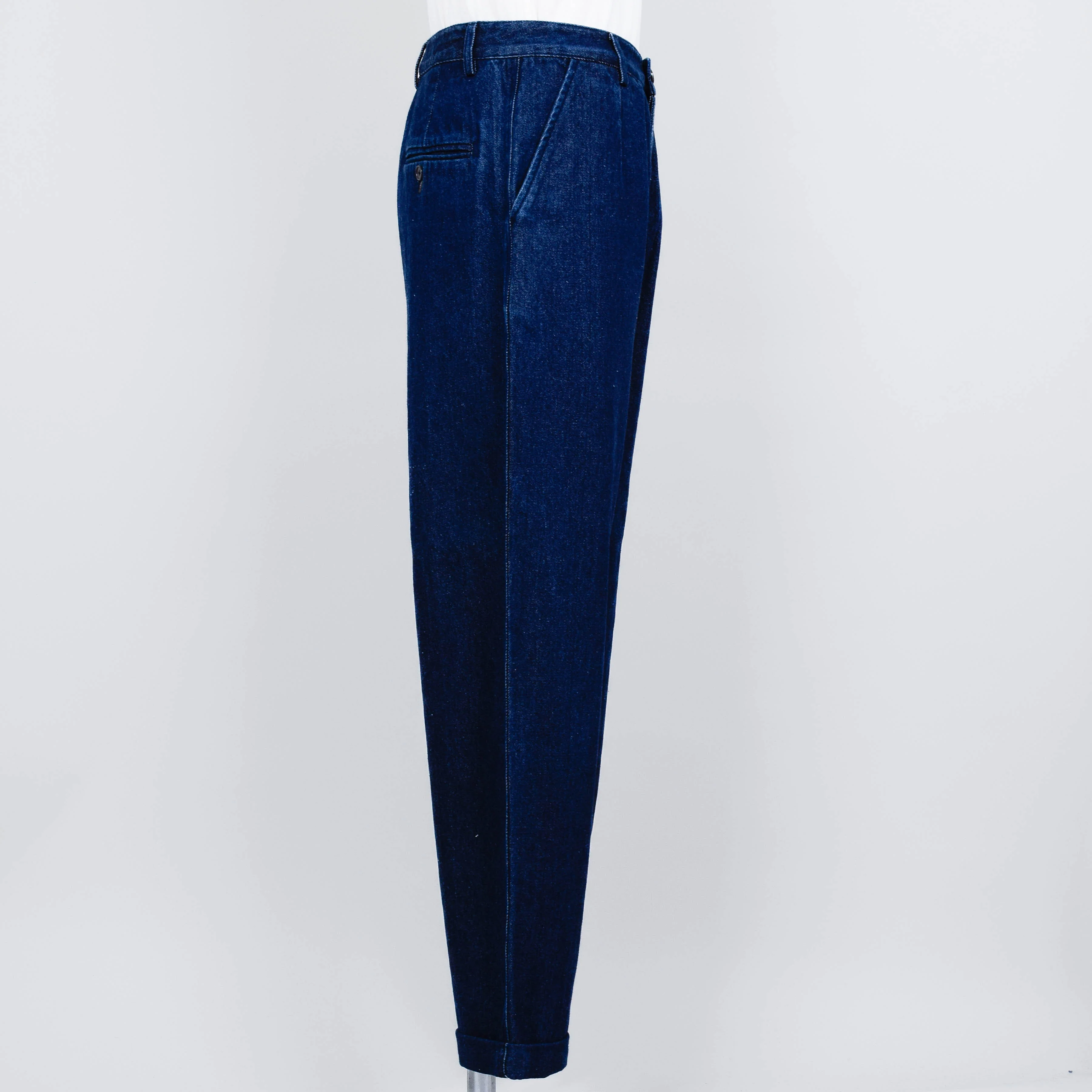 Universal Works Super Chino Work Denim - Indigo - Image 2