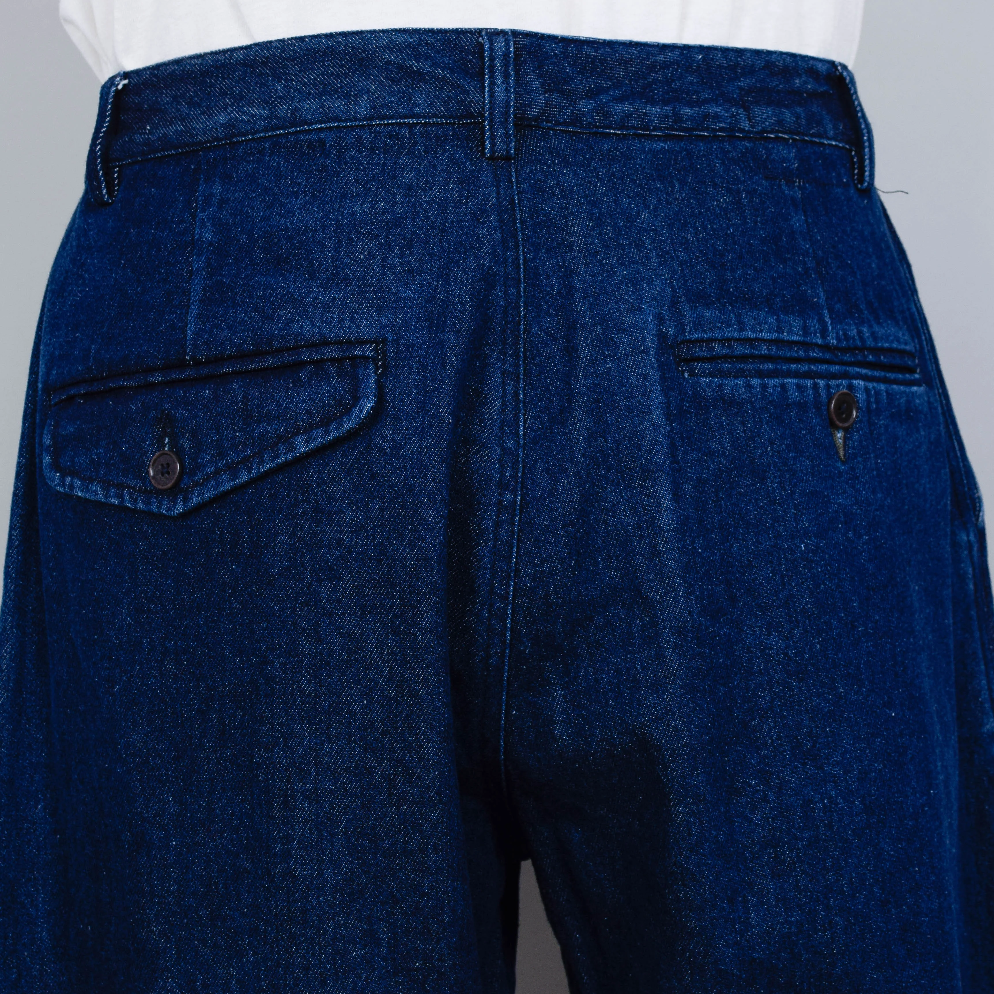 Universal Works Super Chino Work Denim - Indigo - Image 3