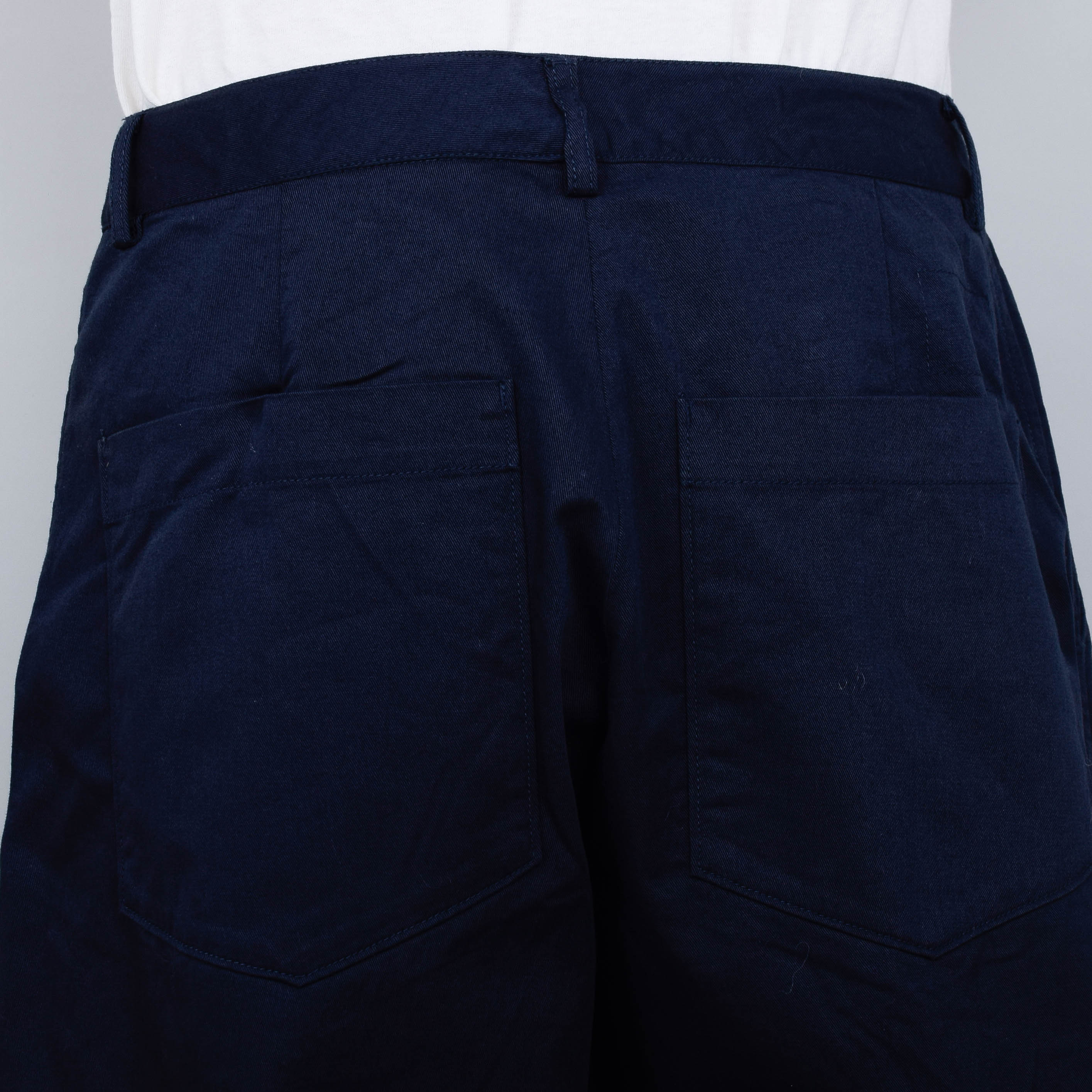 Universal Works Duke Pant Twill - Navy - Image 3