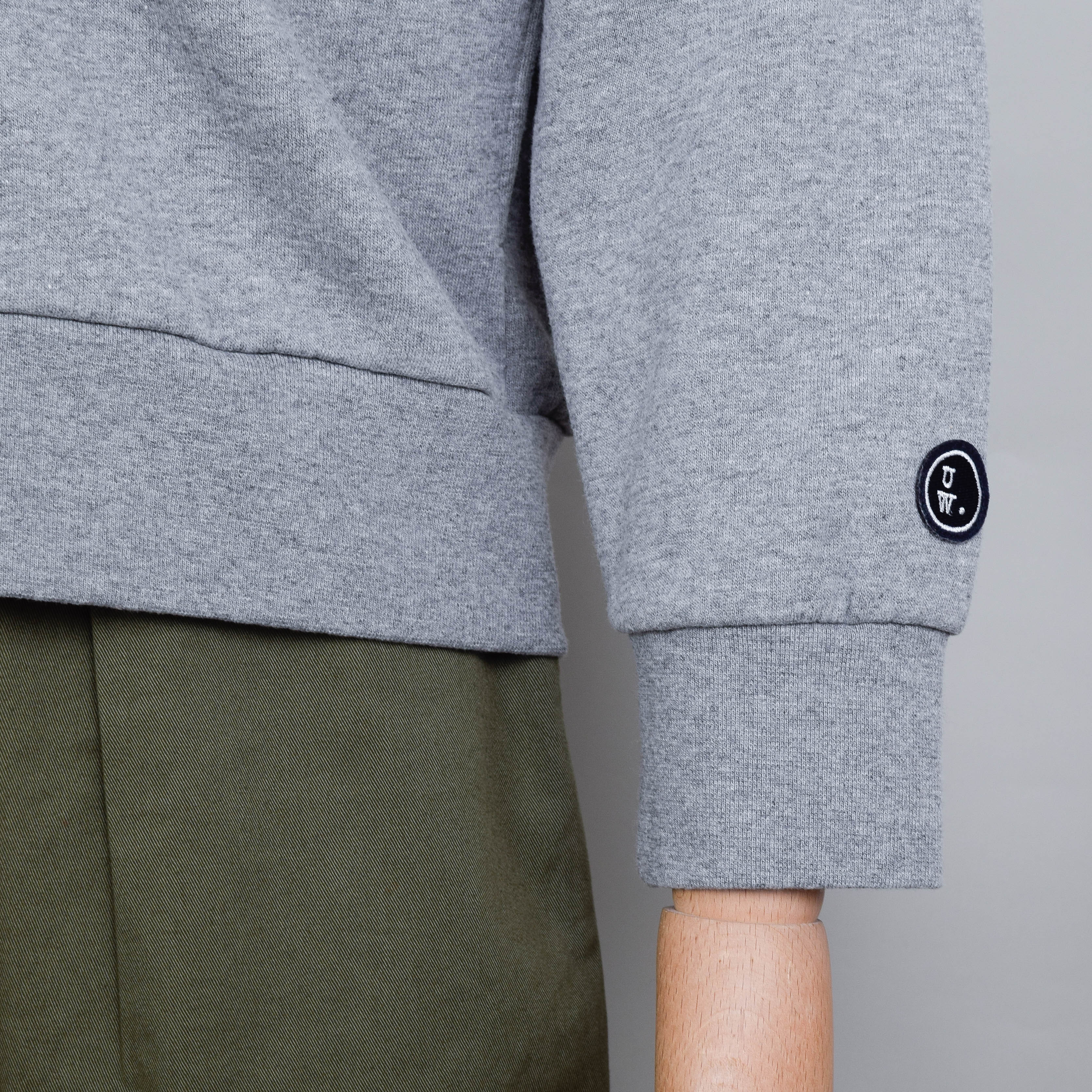 Universal Works Tyler Jacket Jersey - Grey Marl - Image 3
